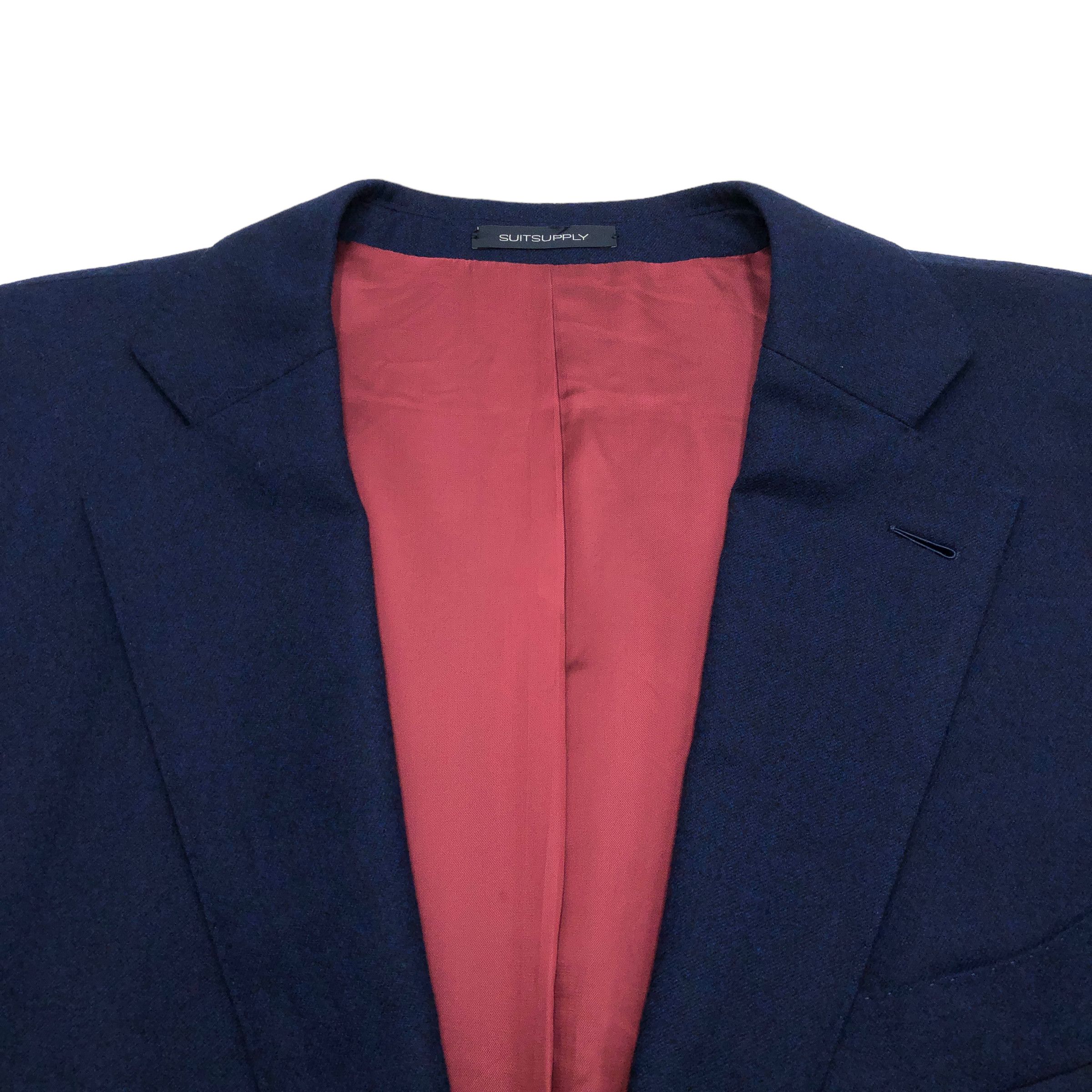 Suitsupply La Spalla Wool Blazer Size 2XL (EU:28; UK:46; US:46S) Size 46S - 4 Thumbnail