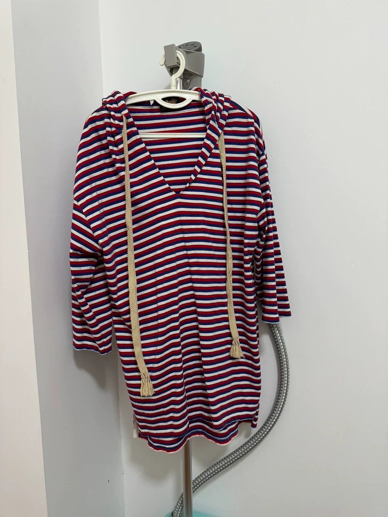 Loewe loewe Striped hooded short sleeves 2504-Nextarrow Size US M / EU 48-50 / 2 - 2 Thumbnail