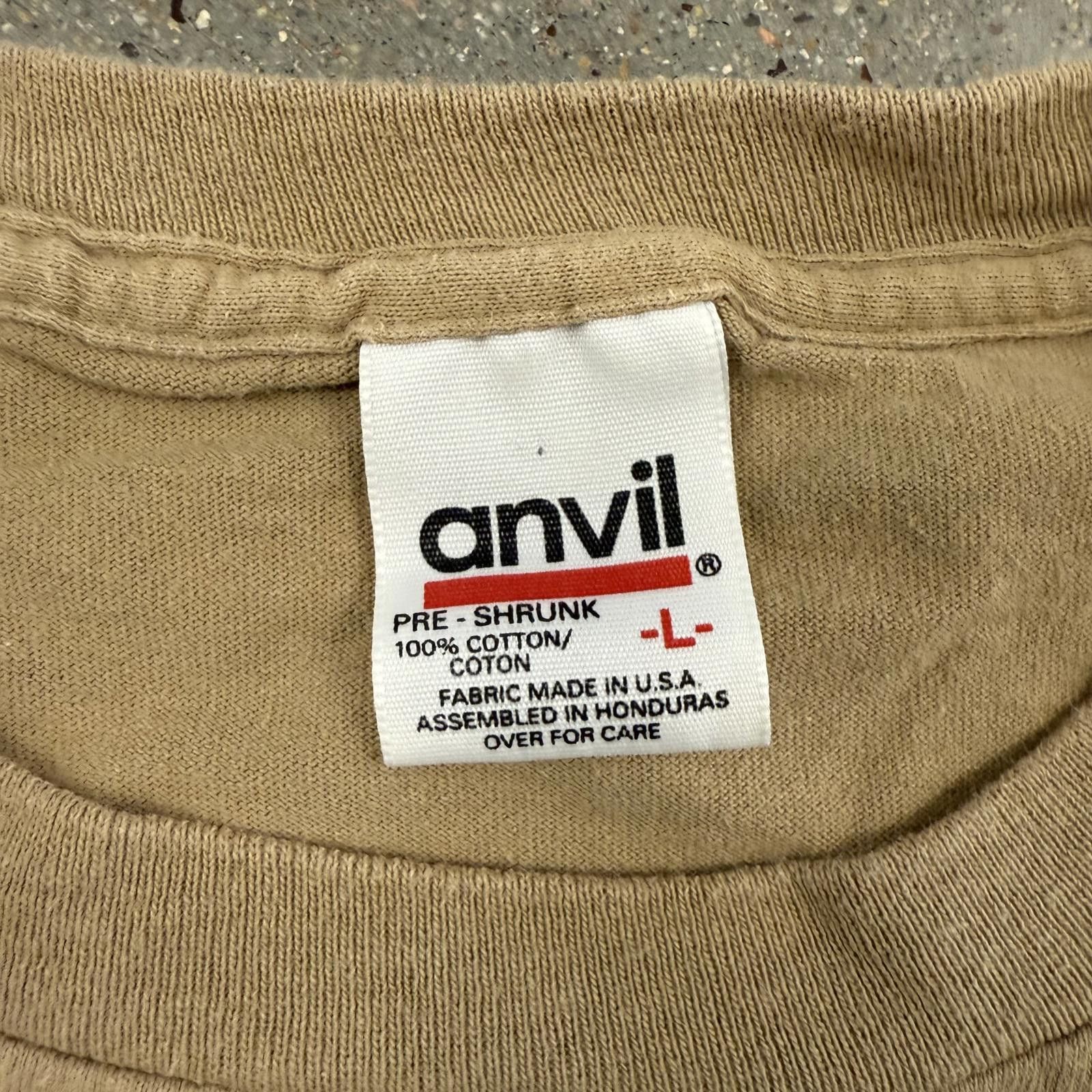 Anvil Vtg 90s Camp Caldera Art Theatre T-Shirt Single Stitch - L Size US L / EU 52-54 / 3 - 3 Thumbnail