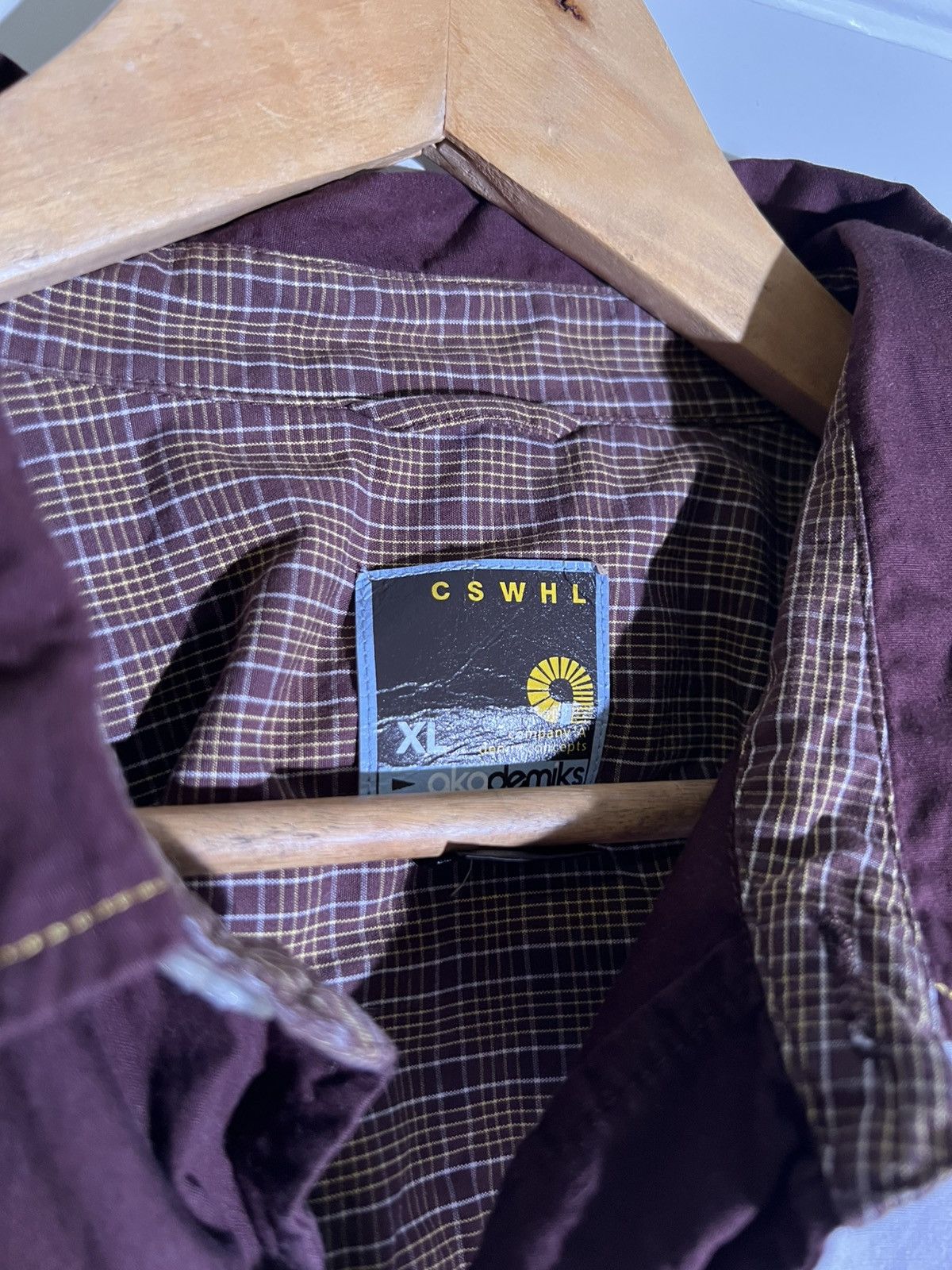 Vintage 90’s 2000’s Y2K VTG Vintage Akademiks Striped Plaid Shirt Size US XL / EU 56 / 4 - 10 Thumbnail
