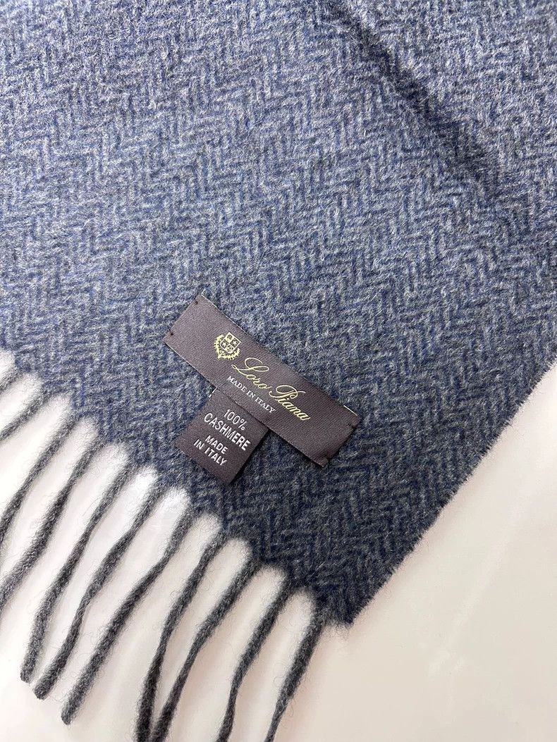 Loro Piana LORO PIANA size200*45cm Cashmere scarf shawl Size ONE SIZE - 6 Thumbnail