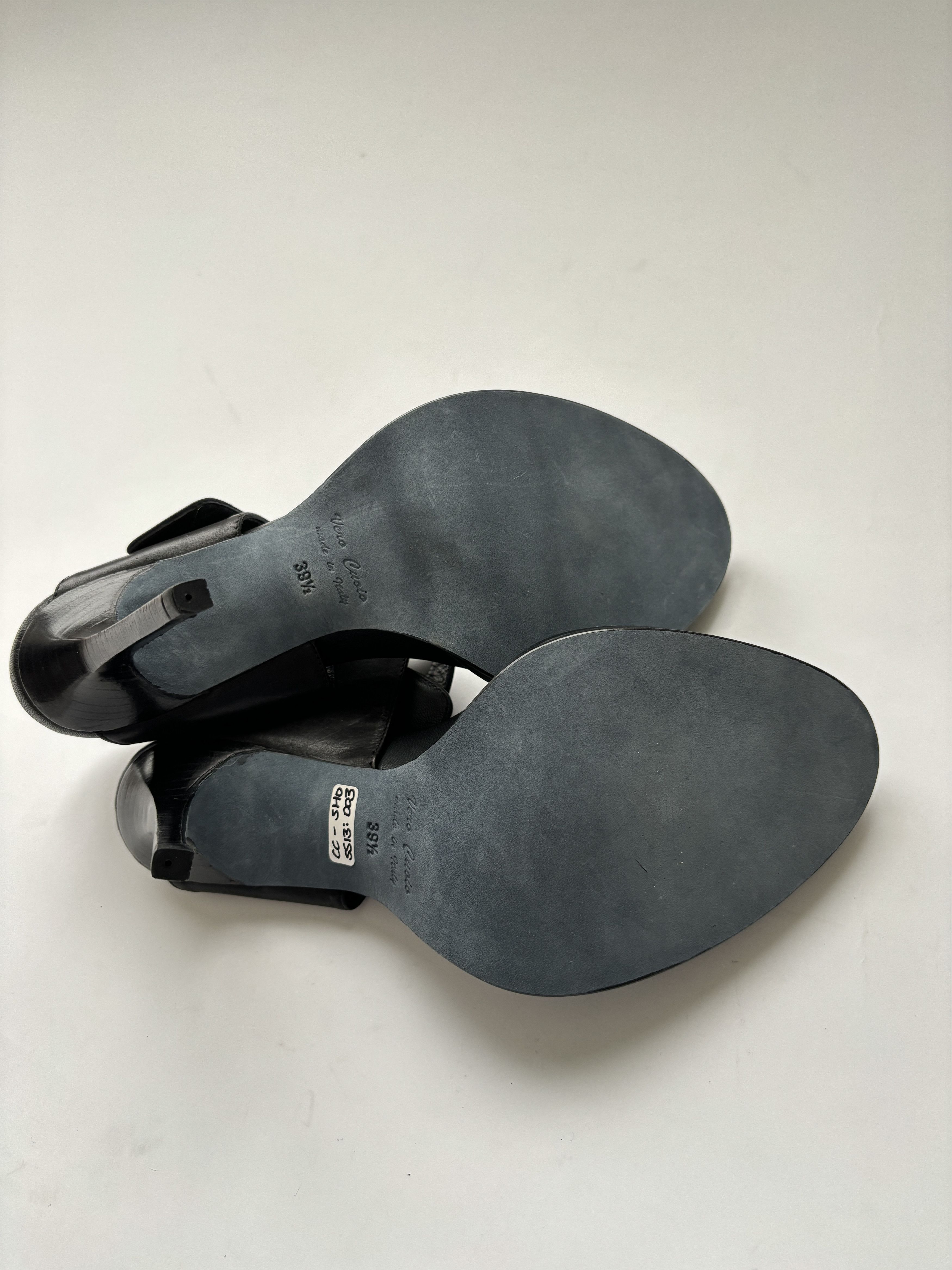 Ann Demeulemeester ⚡️QUICK SALE⚡️Ann Demeulemeester Black Heeled Sandals Size US 9.5 / IT 39.5 - 8 Thumbnail