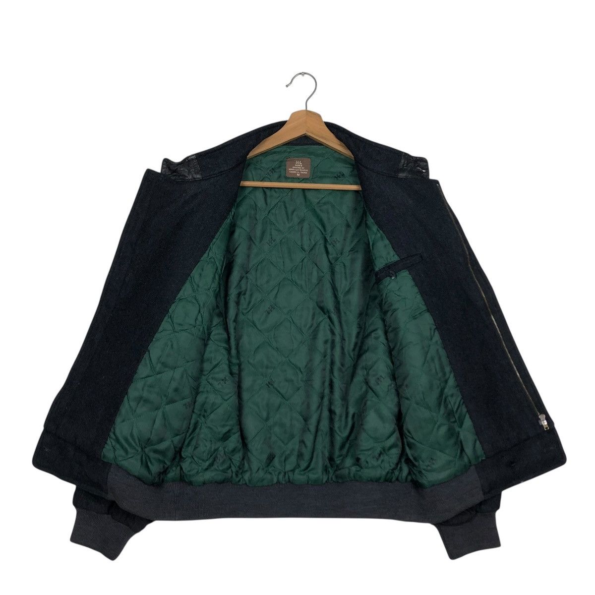 Japanese Brand 🔥VINTAGE BOMBER JACKET WOOL HENRI LUC CHAPUIS ISSEY MIYAKE Size US M / EU 48-50 / 2 - 15 Thumbnail