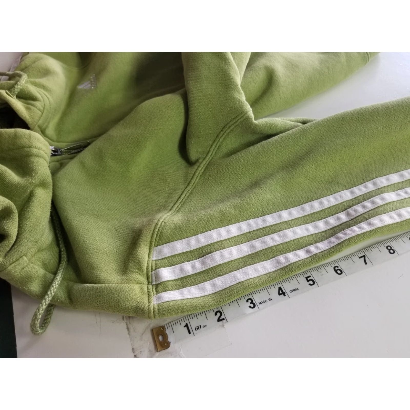 Adidas Adidas 2006 Green White Distressed Full Zip Hoody Jacket Size Small User: Adidas 2006 Green White Distressed Full Zip Hoody Jacket Size Small Size S / US 4 / IT 40 - 7 Thumbnail