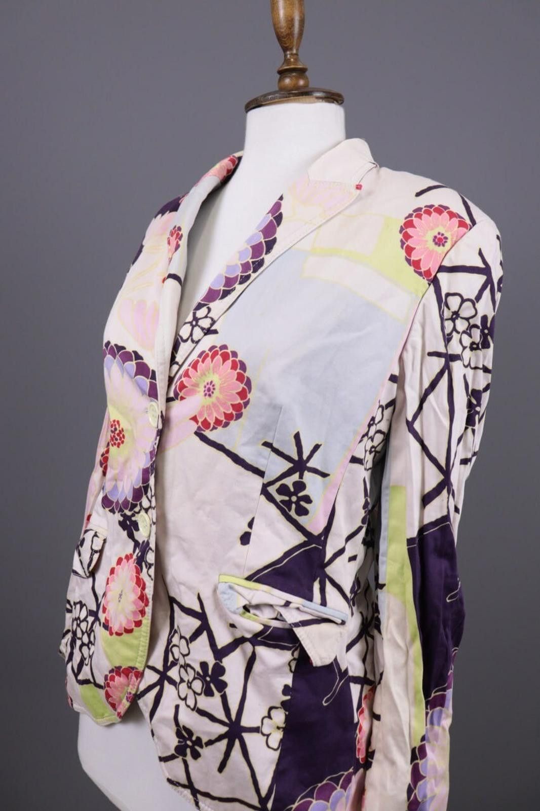 Escada Escada Sport Multicolor Floral Two Button Jacket Size 40 Size M / US 6-8 / IT 42-44 - 7 Thumbnail