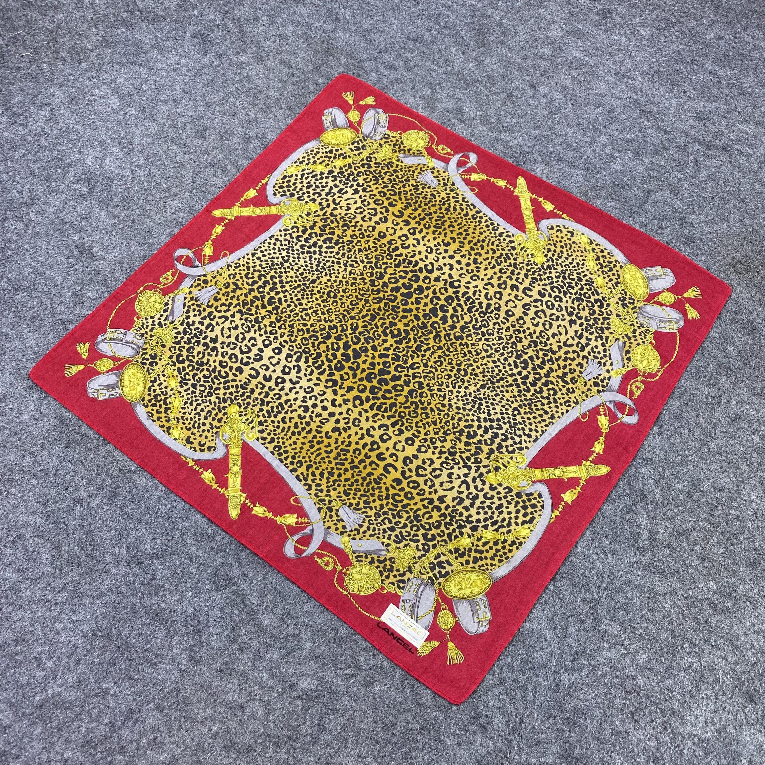 Lancel Lancel Handkerchief Neckerchief Bandana-B1976 Size ONE SIZE - 4 Thumbnail