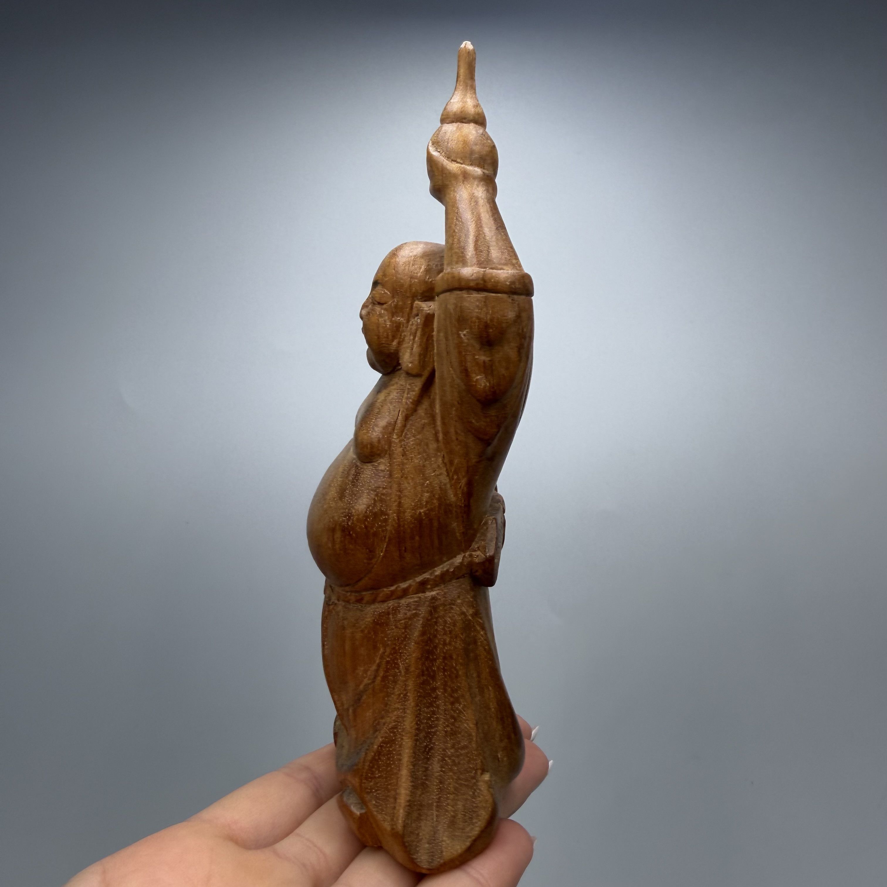 Vintage Vintage Laughing Buddha Hotei Figurine Symbol of Happiness Size ONE SIZE - 9 Thumbnail