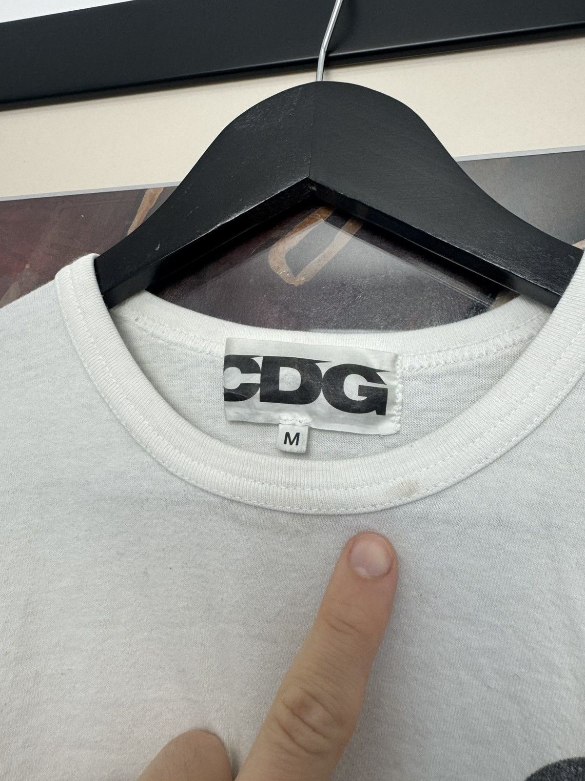 CDG by Comme des Garcons Comme Des Garcons CDG Logo T-Shirt Japanese Brand Japan Hype Size US M / EU 48-50 / 2 - 5 Thumbnail