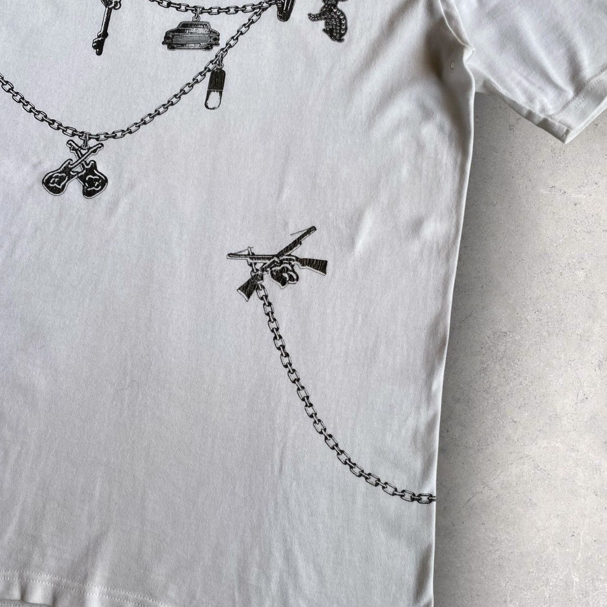 Number (N)ine SS04 Chains T Shirt Size US M / EU 48-50 / 2 - 3 Thumbnail