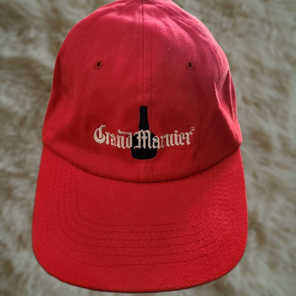 Vintage Sebafit Baseball Cap Hat Red L XL Grand Marnier Liqueur Bottle Embroidered Men Vintage: No, Canvas, Cotton, 90s, Classic, Beer, Casual, Lightweight Size ONE SIZE - 1 Thumbnail