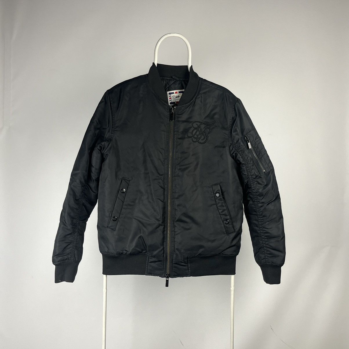 SikSilk Sik silk bomber jacket streetwear size Small Size US S / EU 44-46 / 1 - 1 Thumbnail