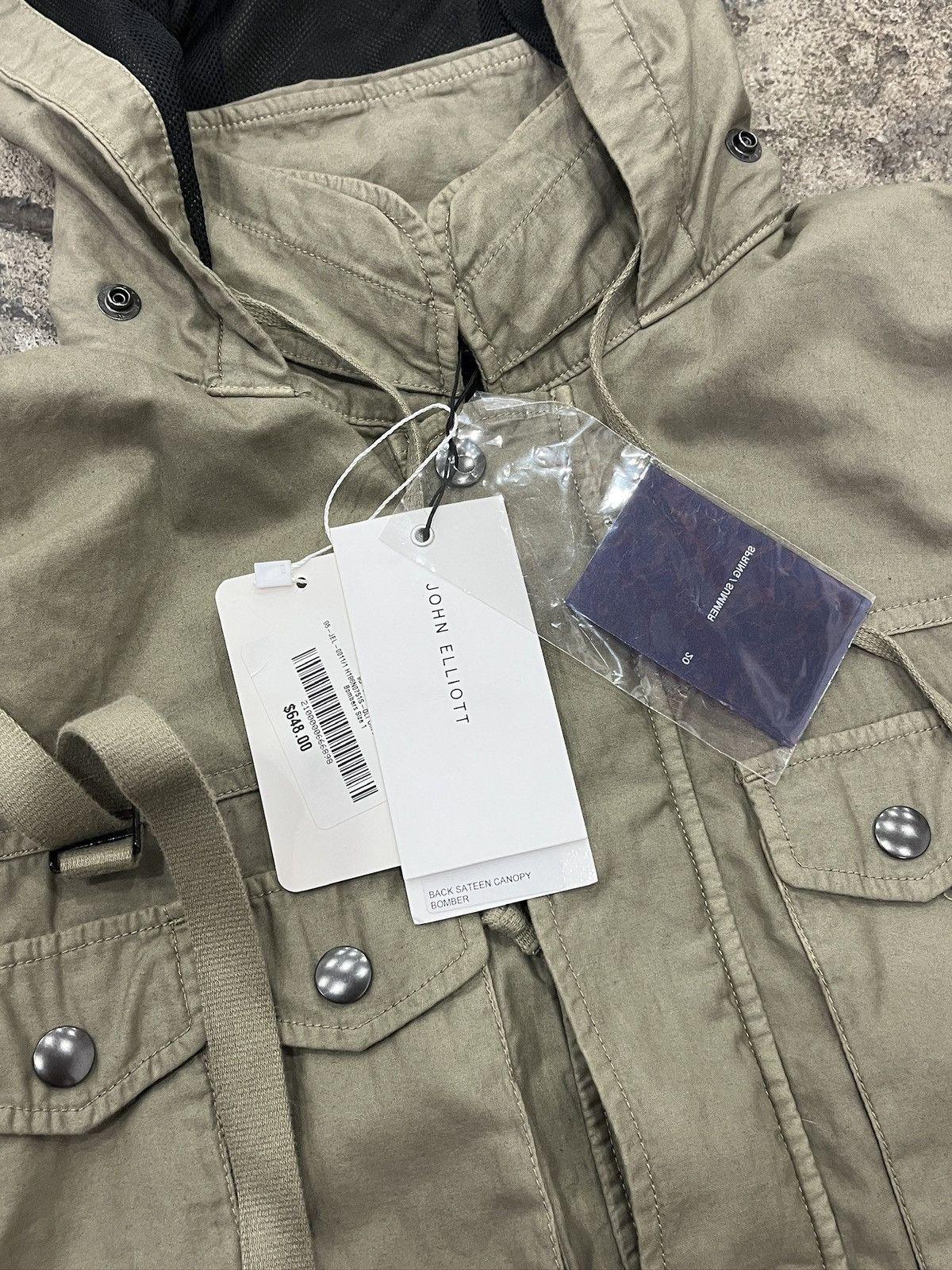 John Elliott John Elliot Parachute Bomber Jacket (unisex) Size US S / EU 44-46 / 1 - 4 Thumbnail