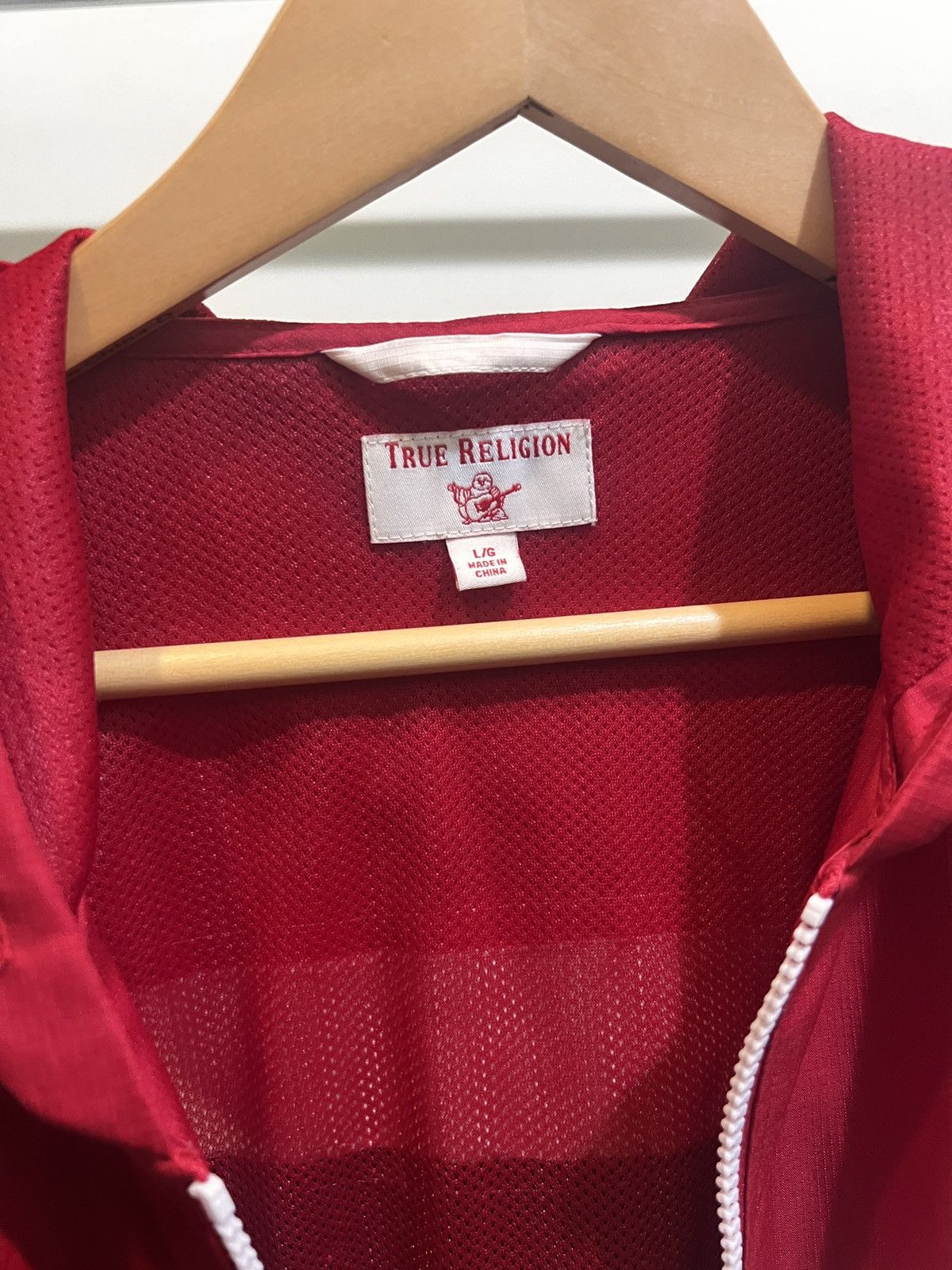 True Religion True Religion Tricolor Windbreaker Jacket – Red/White/Navy Size US L / EU 52-54 / 3 - 2 Thumbnail