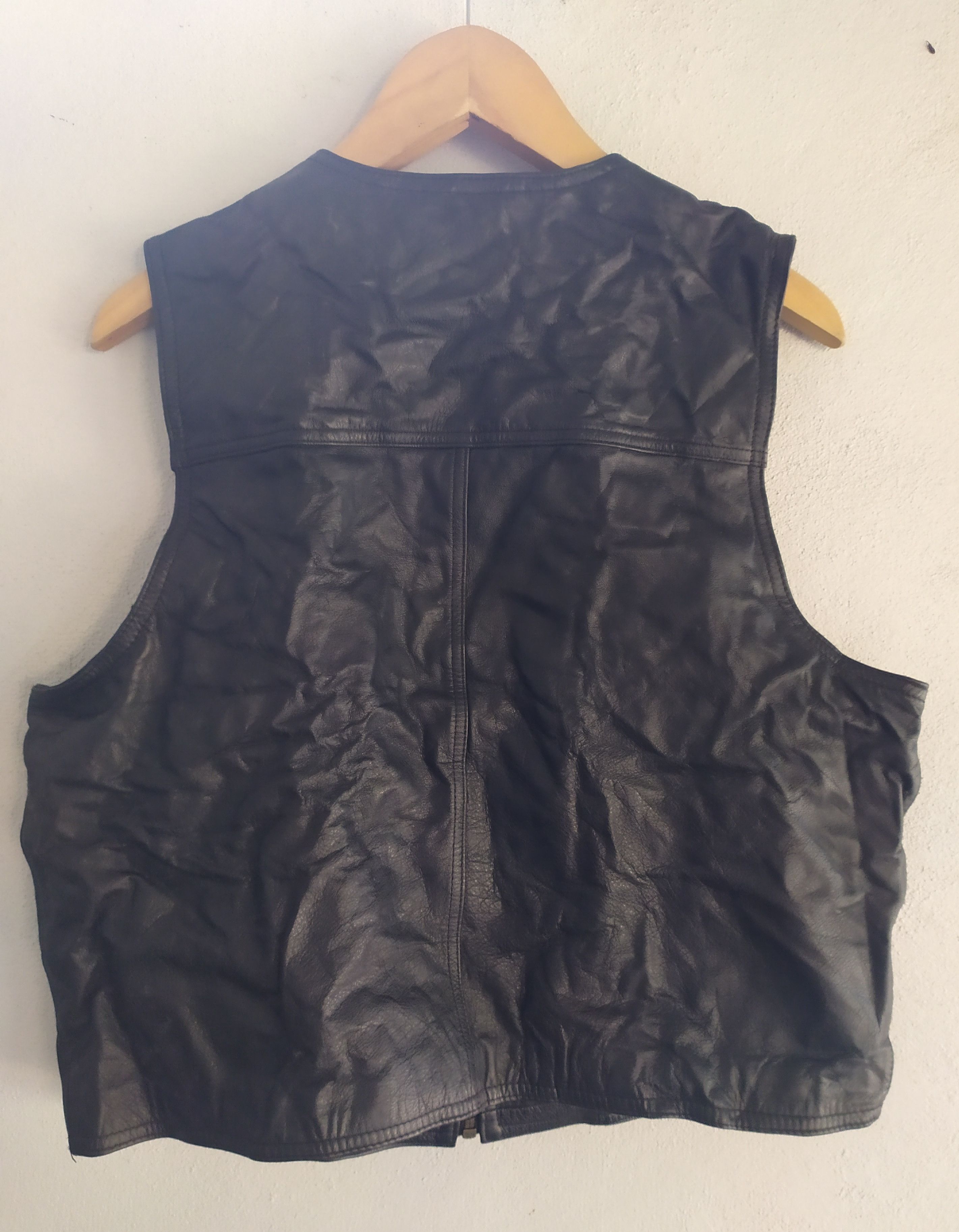 Japanese Brand Vintage Leather Vest Size US M / EU 48-50 / 2 - 7 Thumbnail