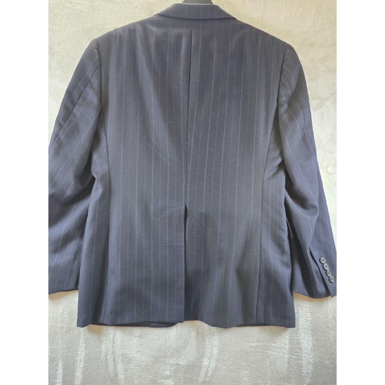 Polo Ralph Lauren VINTAGE Polo Ralph Lauren Suit 38S Blue Pinstripe 2 Piece Union Made USA Size US M / EU 48-50 / 2 - 7 Thumbnail