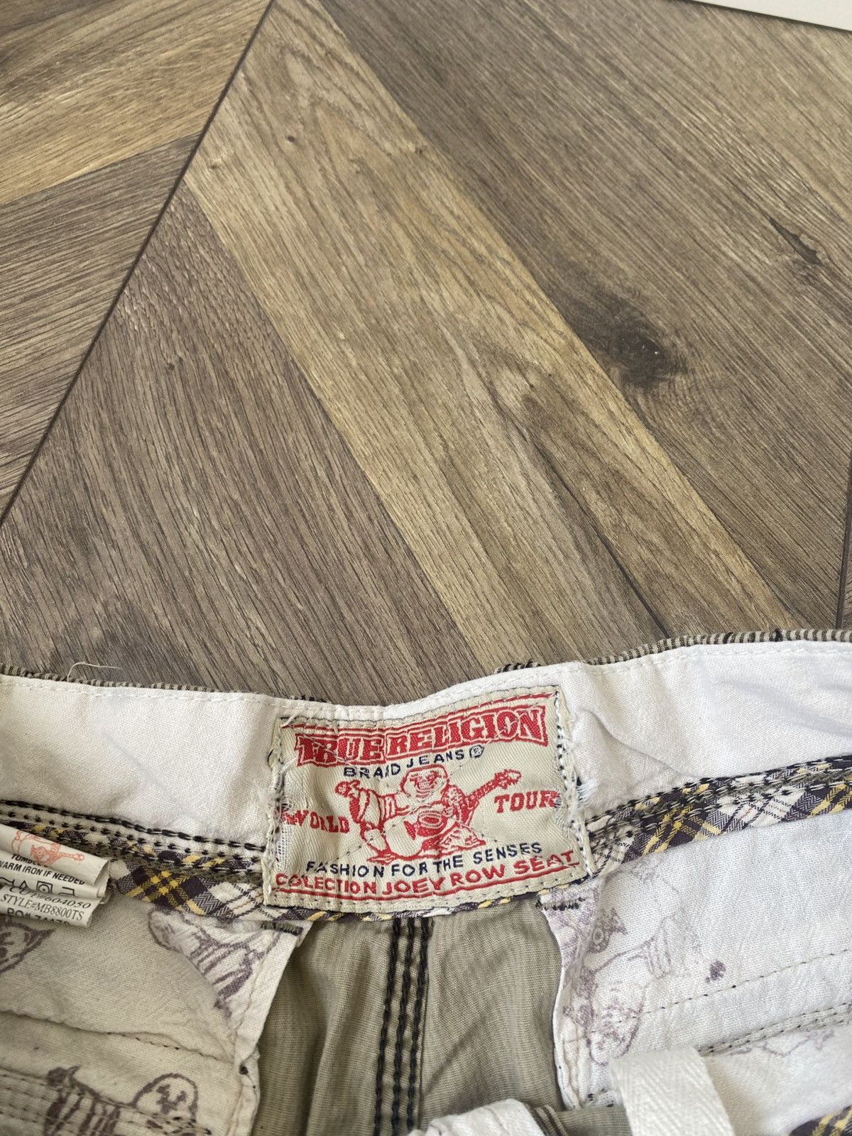 True Religion × Vintage Vintage True Religion Ricky Super T Checkerboard Shorts Size US 32 / EU 48 - 8 Thumbnail
