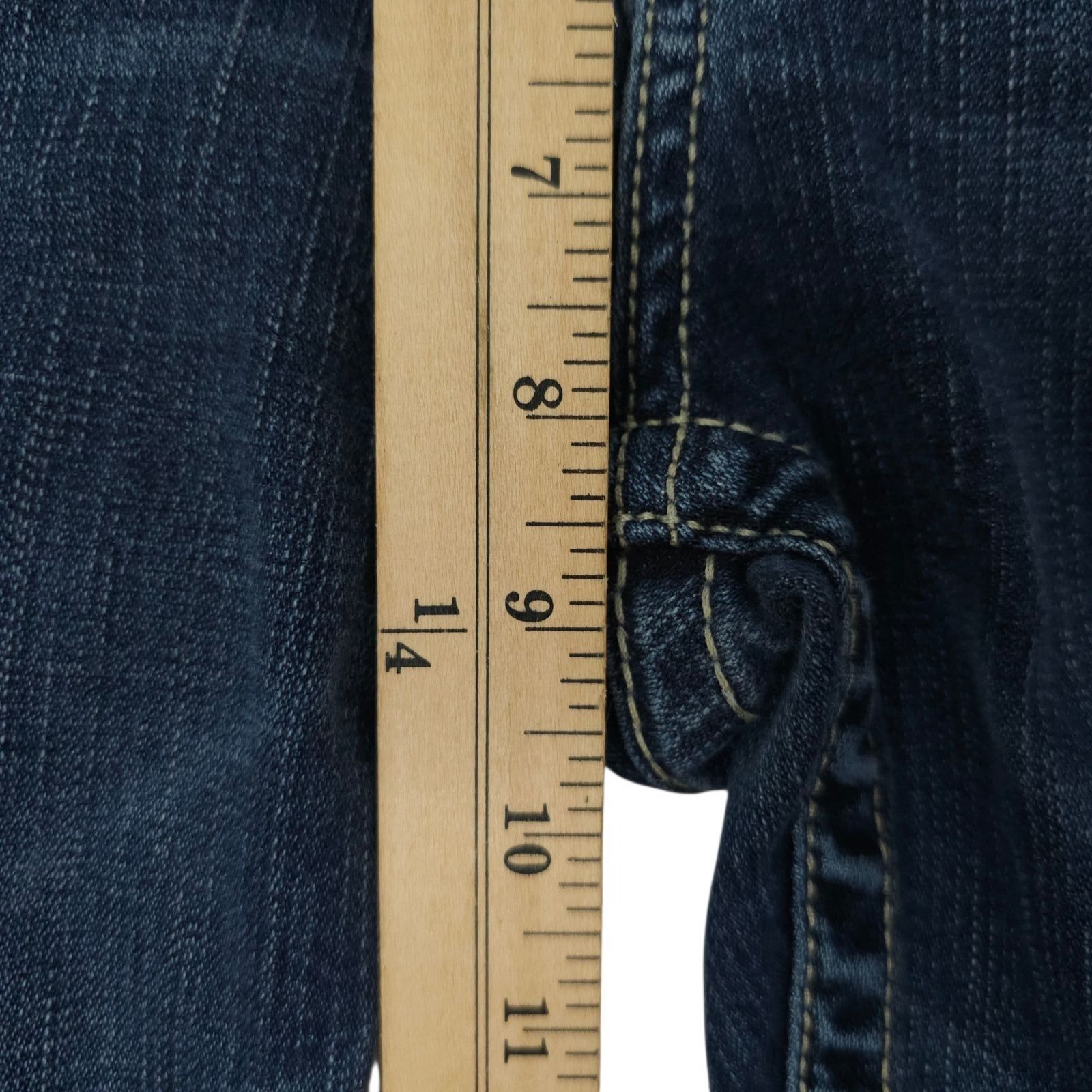 BKE BKE Kate Bootcut Jeans 30 Stretch Regular Mid Rise Dark Wash Size 33" - 15 Thumbnail