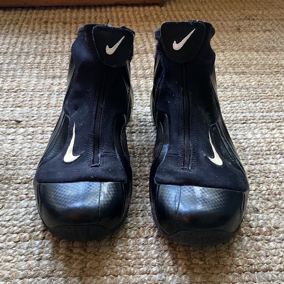 Nike Nike Air Flightposites 2013 Black Carbon Fiber Size US 10 / EU 43 - 4 Thumbnail