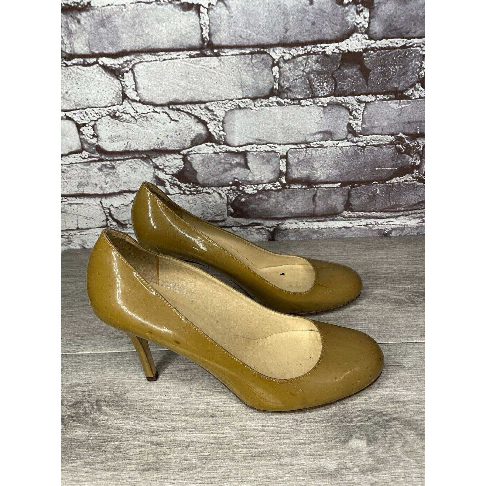 Kate Spade Kate Spade Camel Patent Leather Pump Dress High Heels Women’ Size US 9.5 / IT 39.5 - 21 Thumbnail