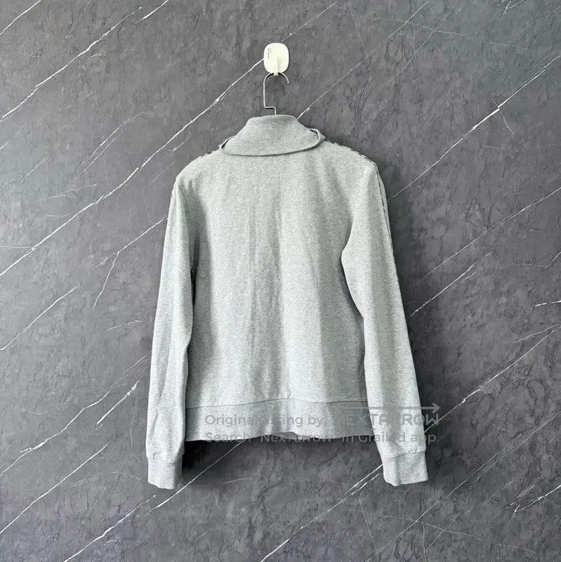 Burberry Burberry Gray Cotton Zip-Up Men's Jacket. Size US L / EU 52-54 / 3 - 2 Thumbnail