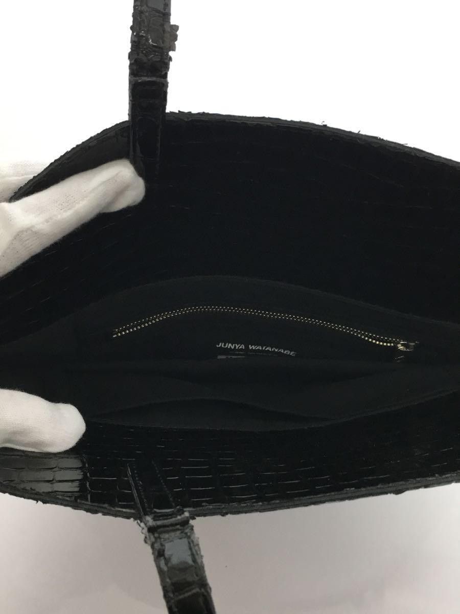 Comme des Garcons × Junya Watanabe Crocodile Embossed Leather Tote Bag Size ONE SIZE - 8 Thumbnail