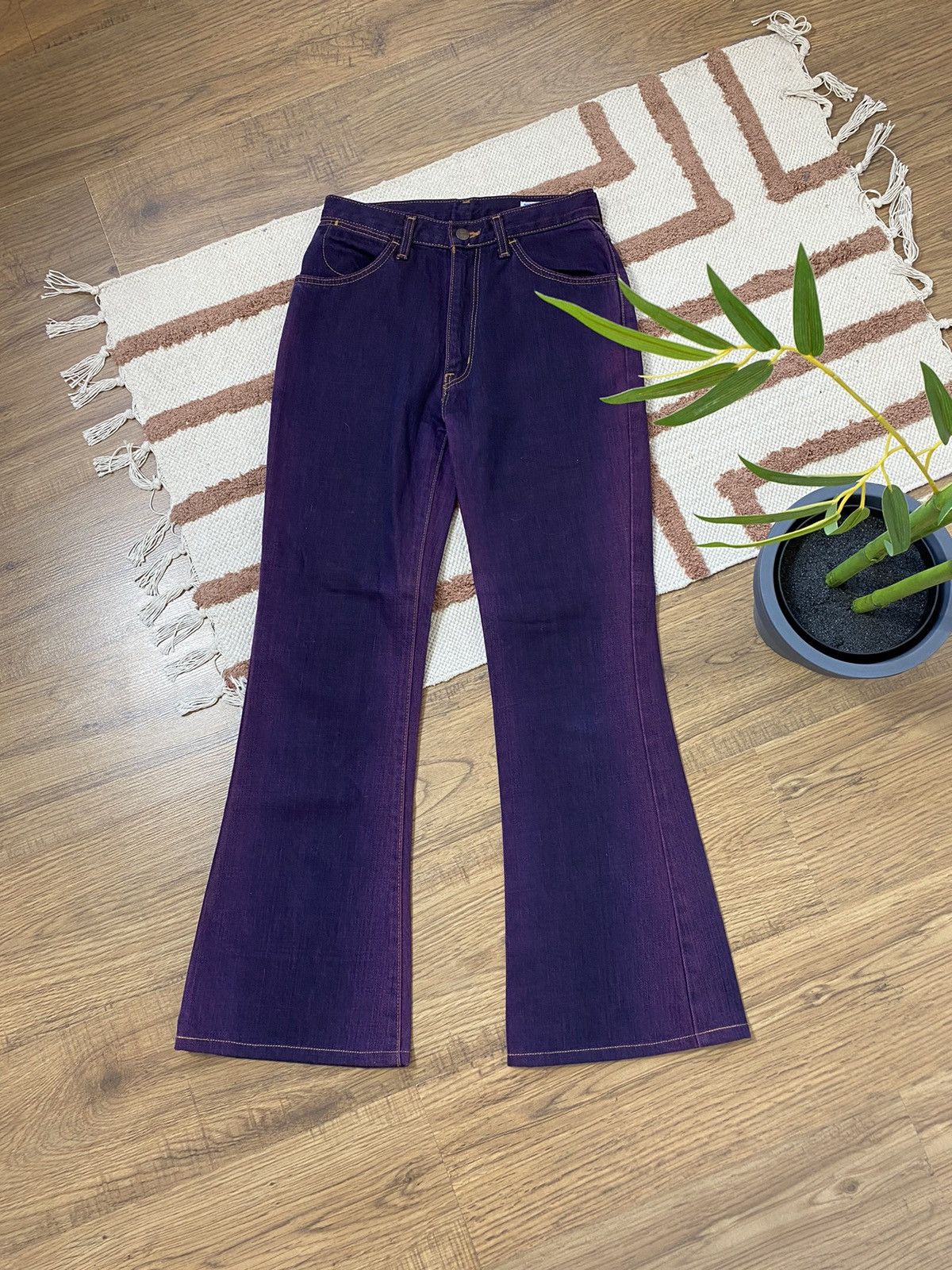 1990’s WASHER GRADIENT PURPLE/VIOLET WRANGLER JEANS