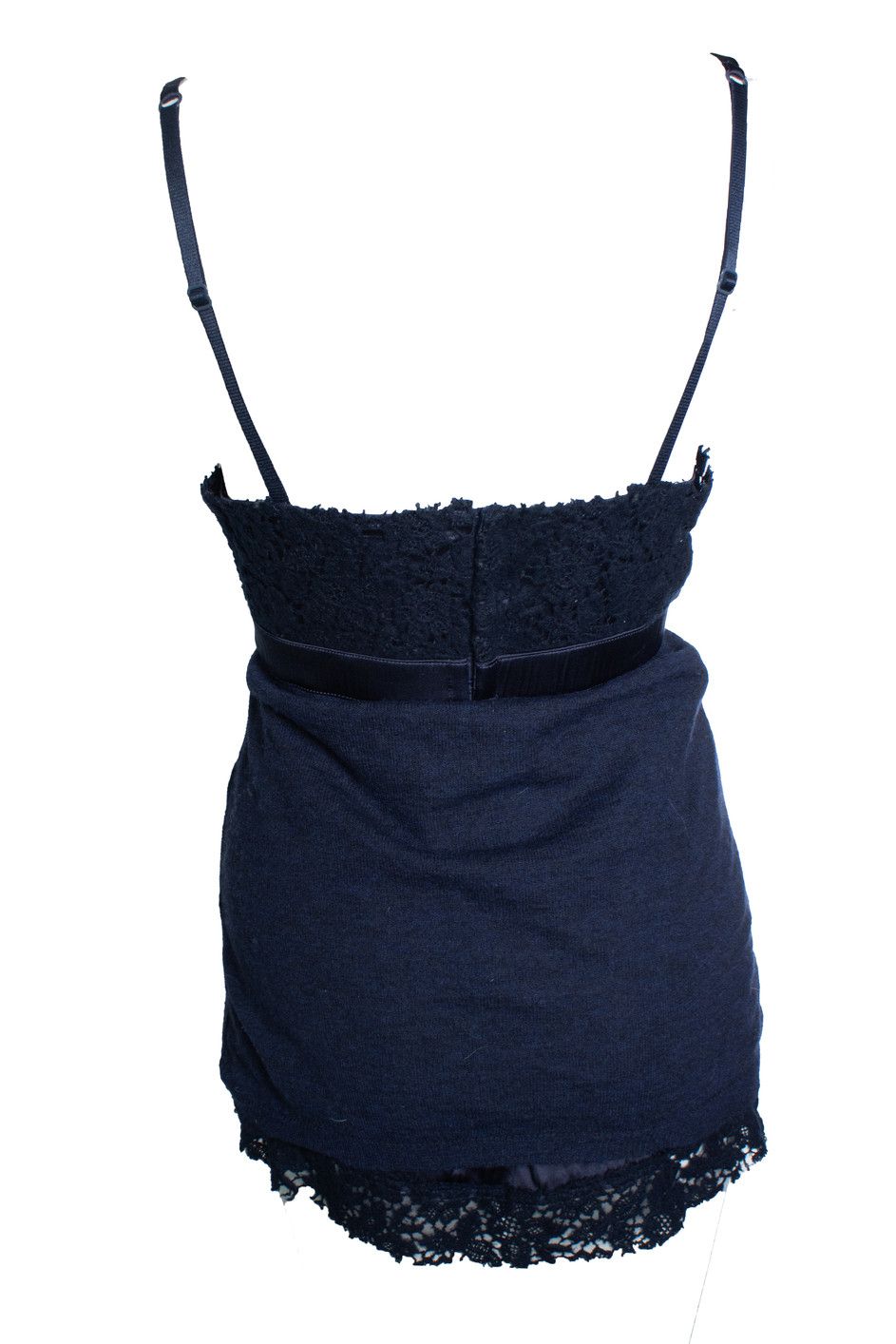 Ermanno Scervino Ermanno Scervino, Blue lingerie top with wool Size S / US 4 / IT 40 - 3 Thumbnail
