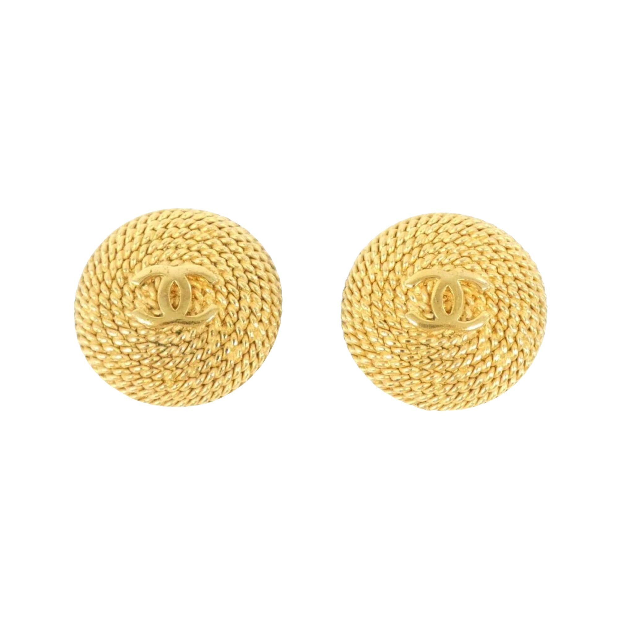 Chanel Chanel Coco Mark earring Size ONE SIZE - 1 Thumbnail