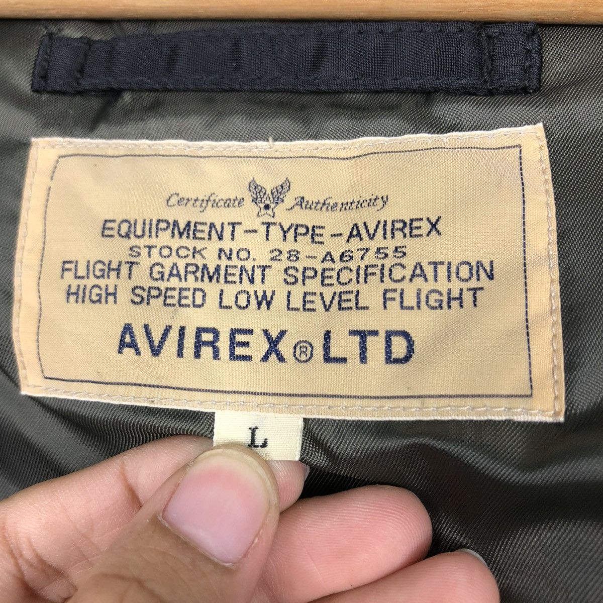Avirex 🔥VINTAGE BOMBER JACKET AVIREX USA BIG LOGO MINK FUR HOODIE Size US L / EU 52-54 / 3 - 22 Thumbnail