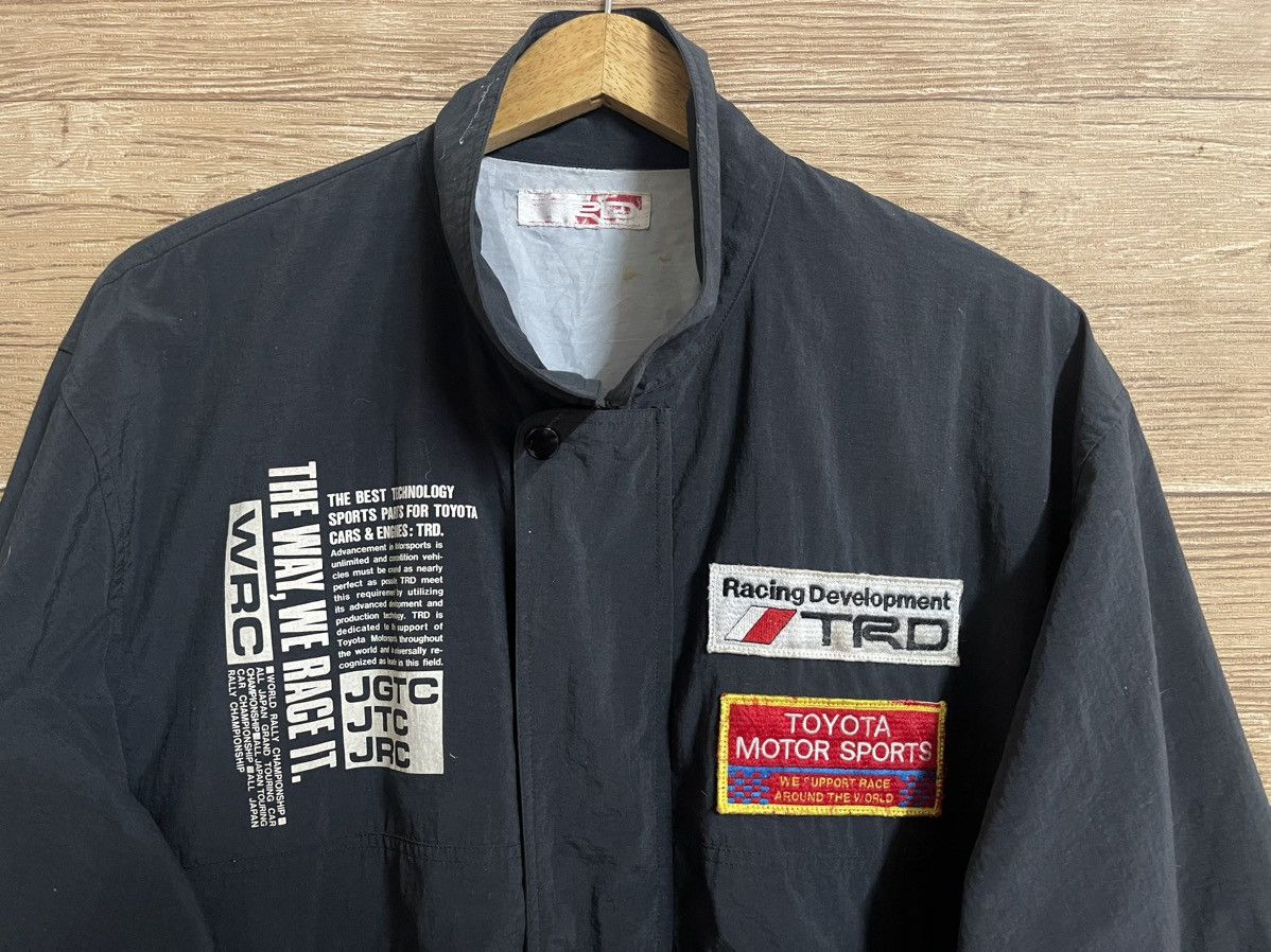Japanese Brand × Vintage Vintage Toyota Jacket TRD Tom’s JDM Podium Nismo Honda MMC Size US L / EU 52-54 / 3 - 2 Thumbnail