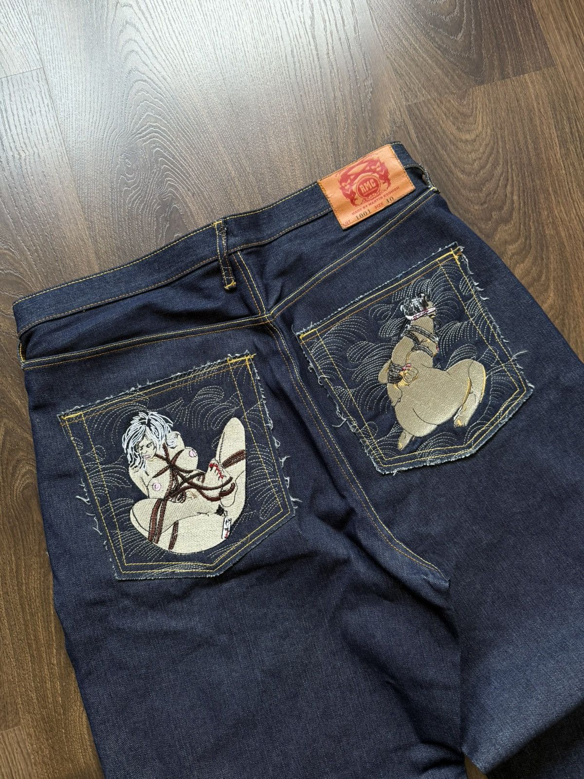 Japanese Brand × Vintage Vintage Denim RMC Jeans Baggy Rap 40 Size US 40 / EU 56 - 2 Thumbnail