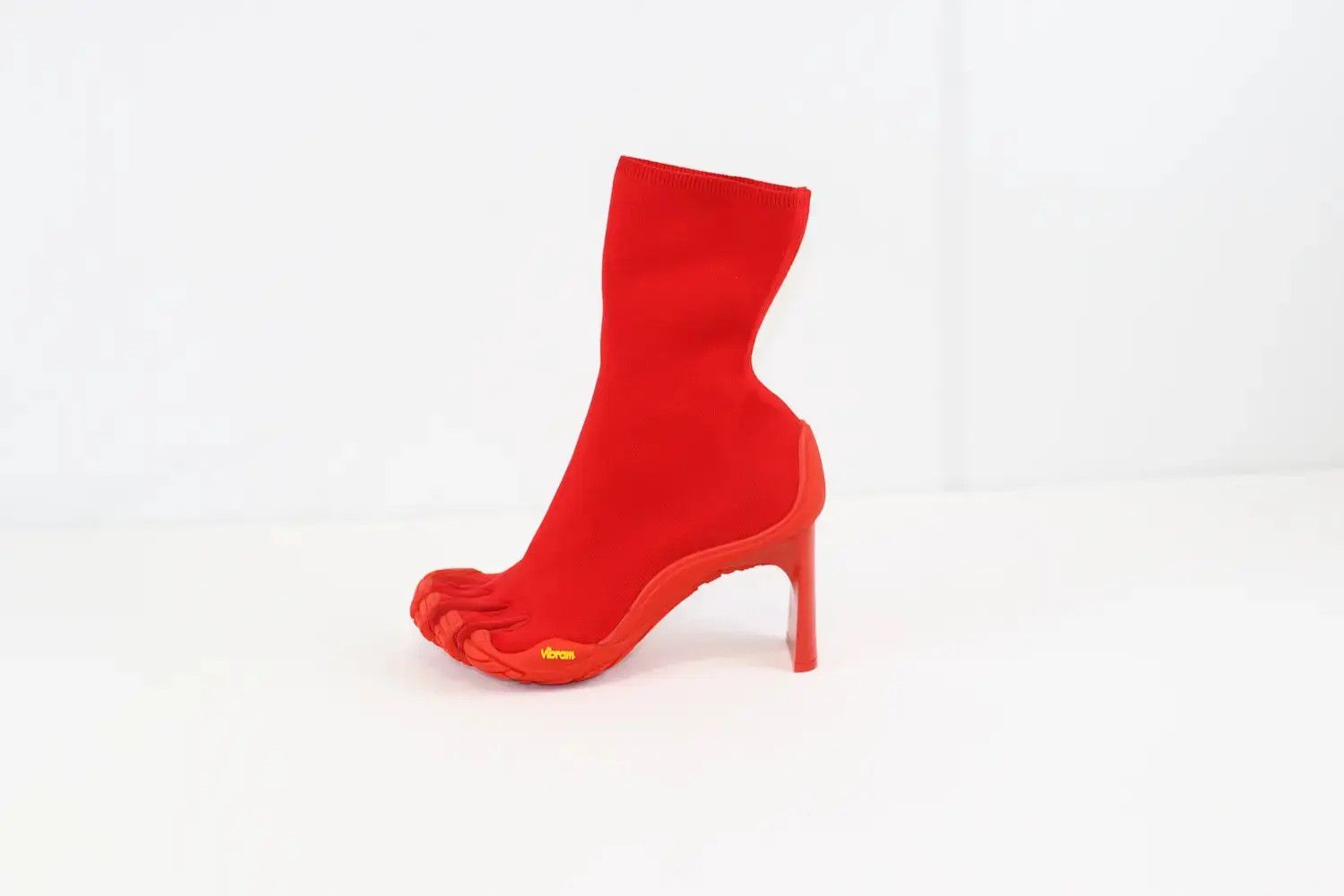 Balenciaga o1s1rm0724 High Toe Bootie Recycle in Red Size US 10 / IT 40 - 9 Thumbnail