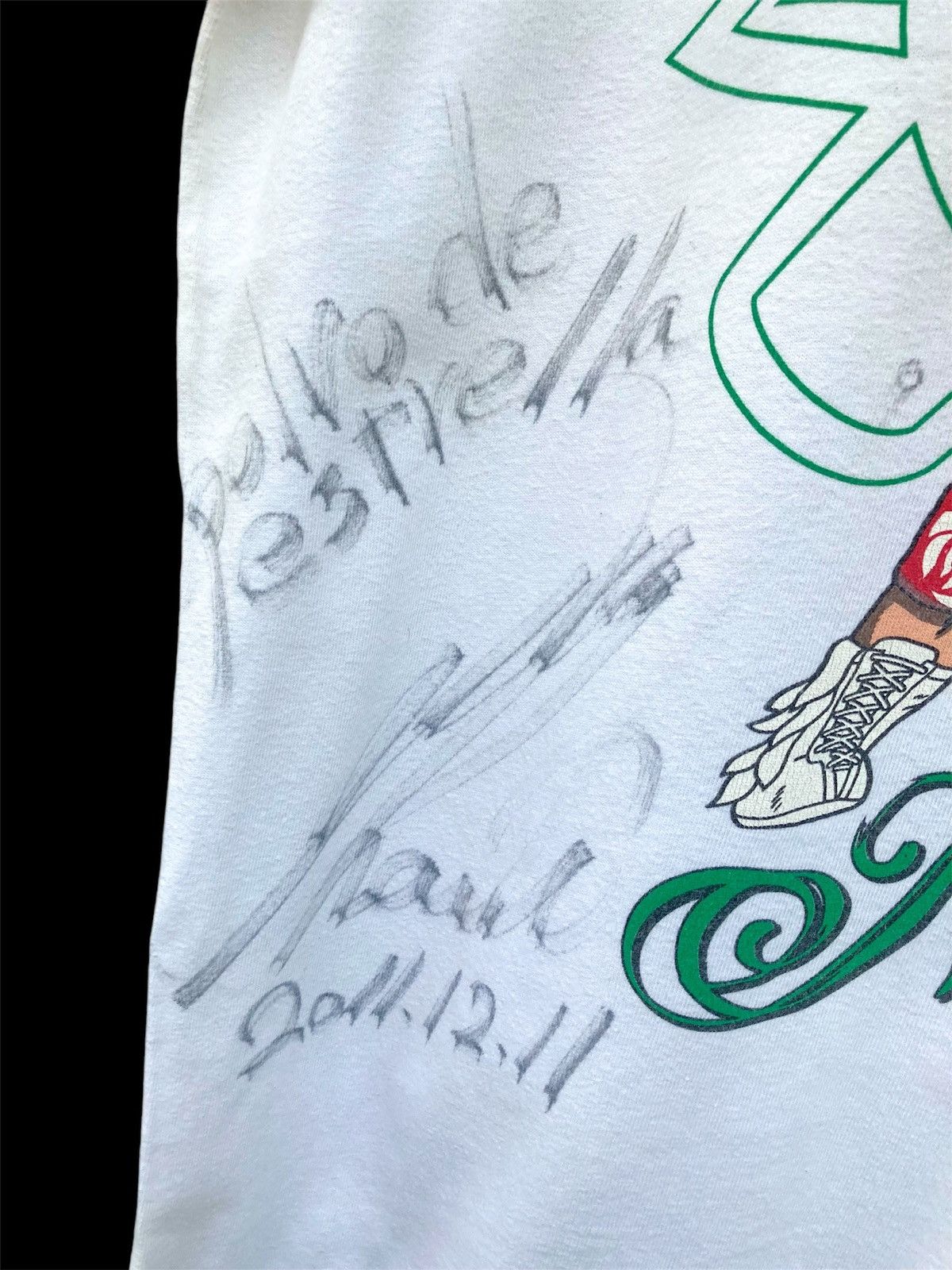 WWE × WWF Tetsuya Naito Japanese Wrestler Original Autograph Size US L / EU 52-54 / 3 - 3 Thumbnail
