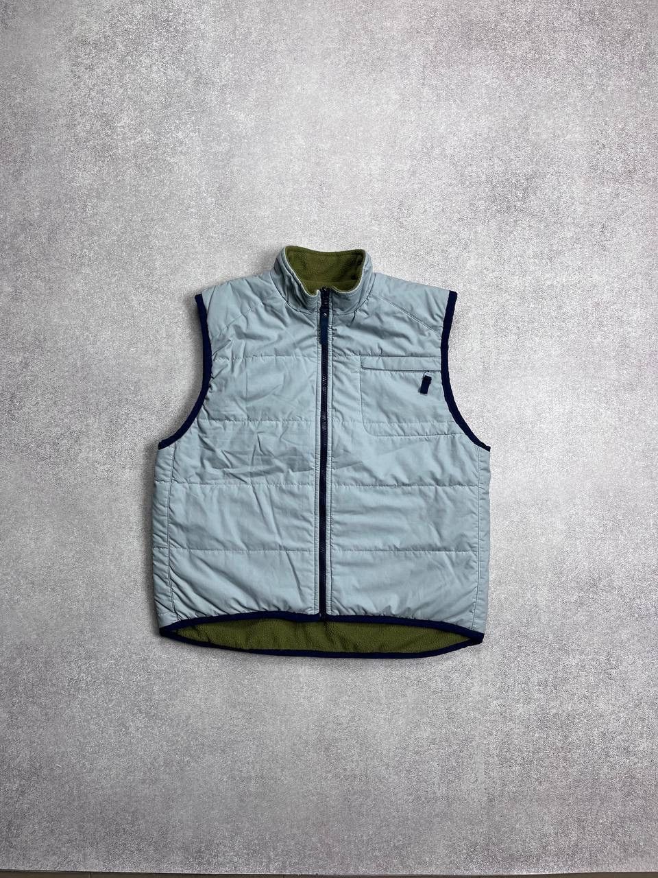Nike VINTAGE 90s NIKE REVERSIBLE FLEECE NYLON VEST Y2K M Size US M / EU 48-50 / 2 - 8 Thumbnail