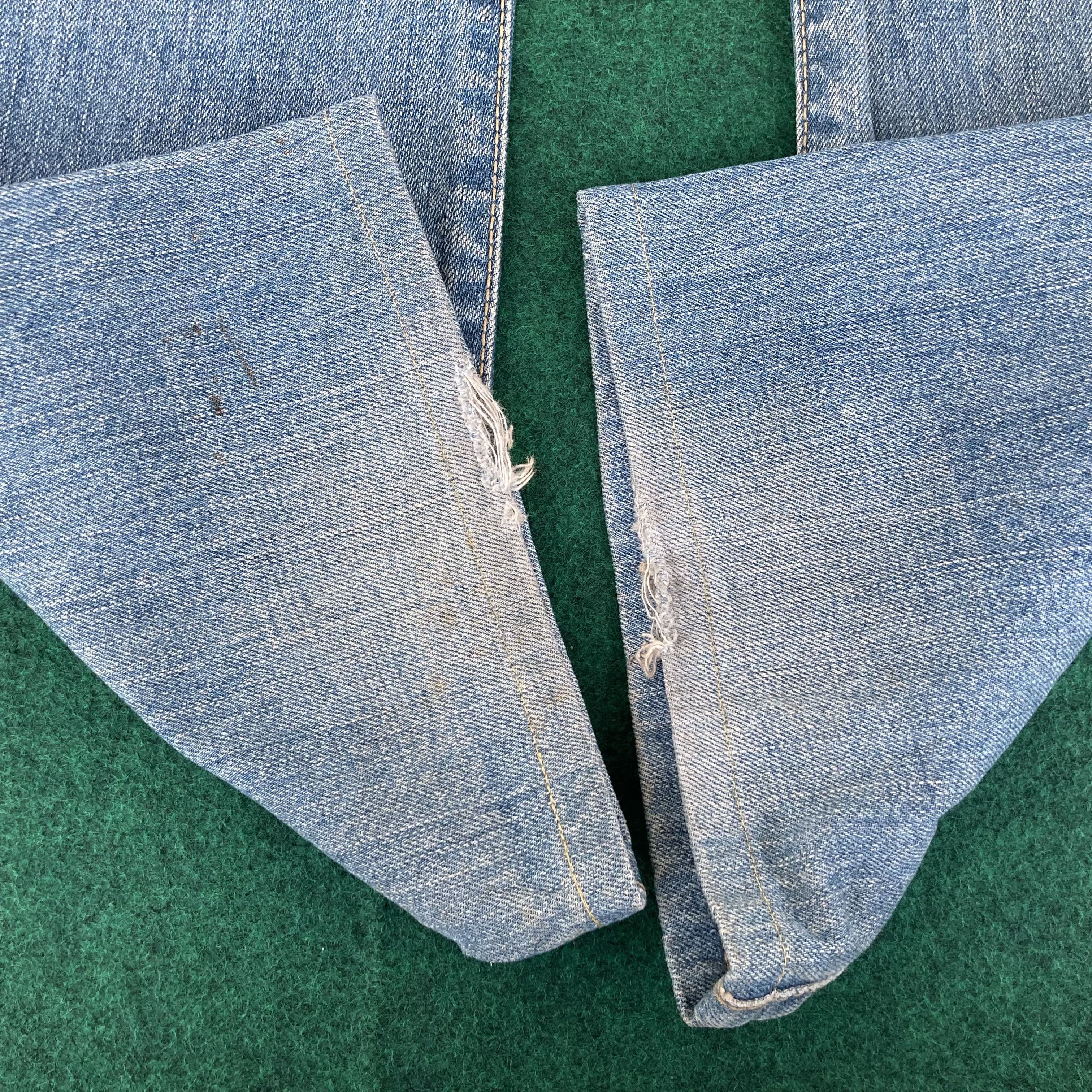 Levi's × Vintage Vtg Levis 517 Ripped Denim Bootcut Flared Sz 29 Jeans Size US 29 - 11 Thumbnail