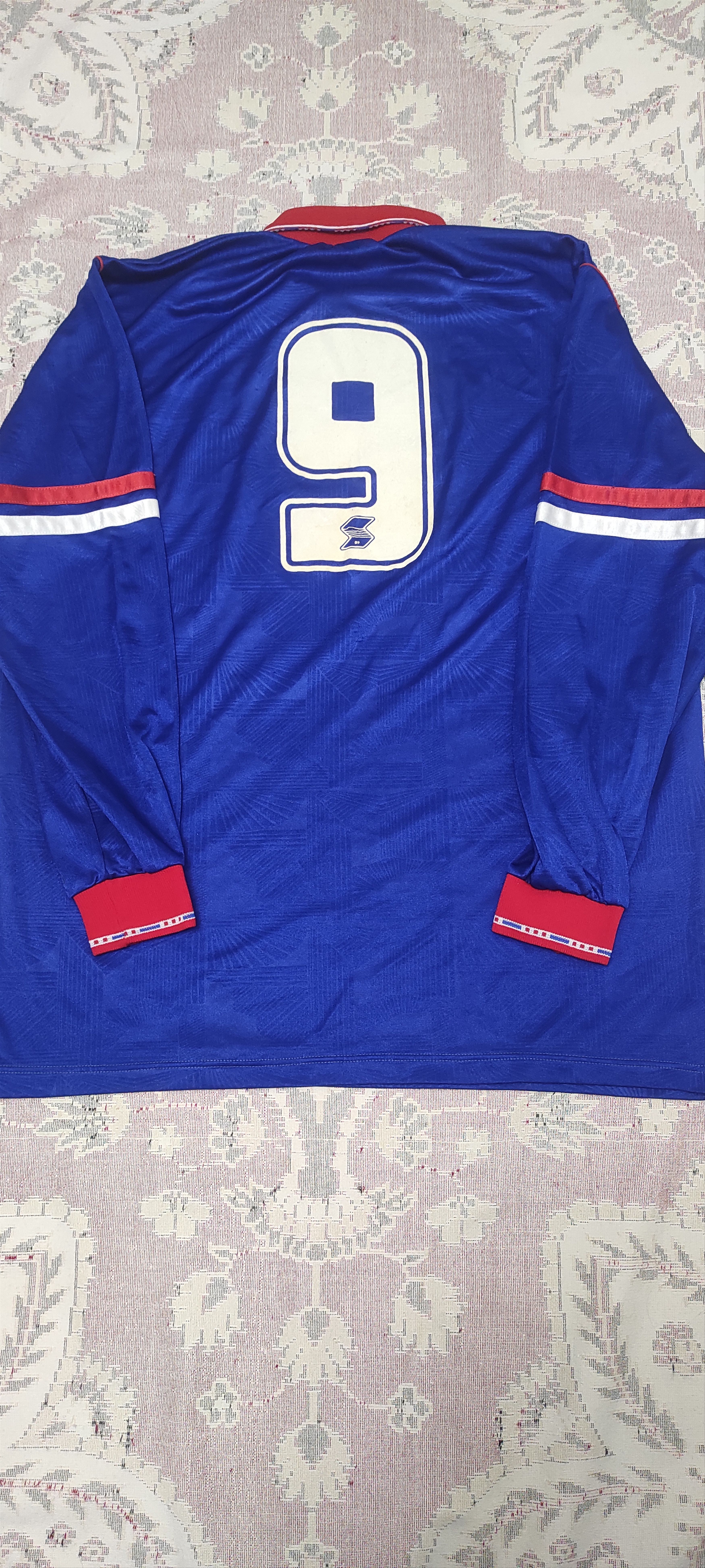 Other Iceland #9 LS Home football shirt 1992 - 1994 Rare Jersea Size US XXL / EU 58 / 5 - 5 Thumbnail