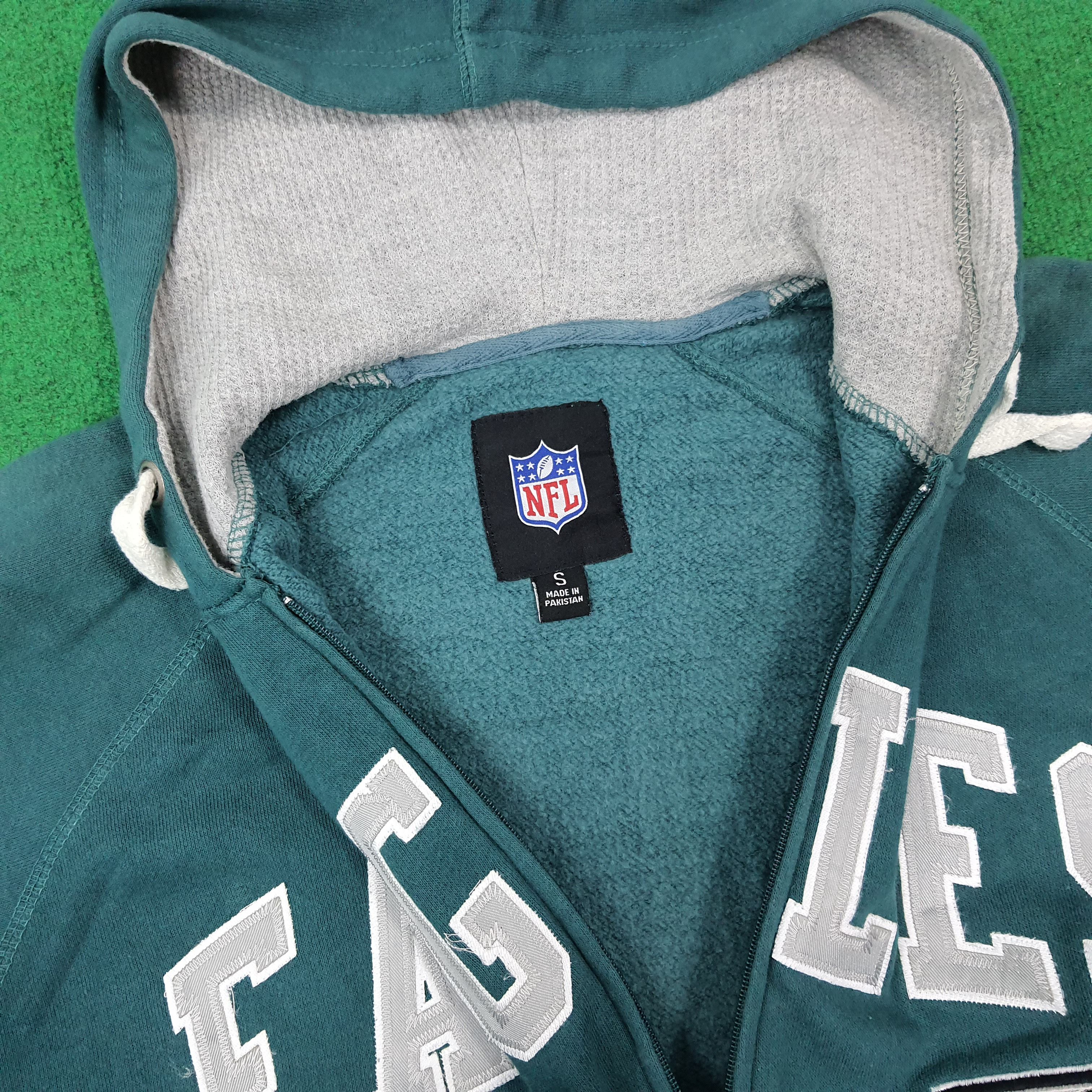 NFL Vintage NFL Eagle Sports Team Zipper Hoodie C270N13 Size US L / EU 52-54 / 3 - 5 Thumbnail
