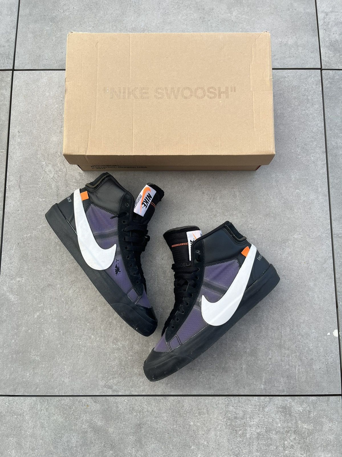 nike blazer x off white grim reaper
