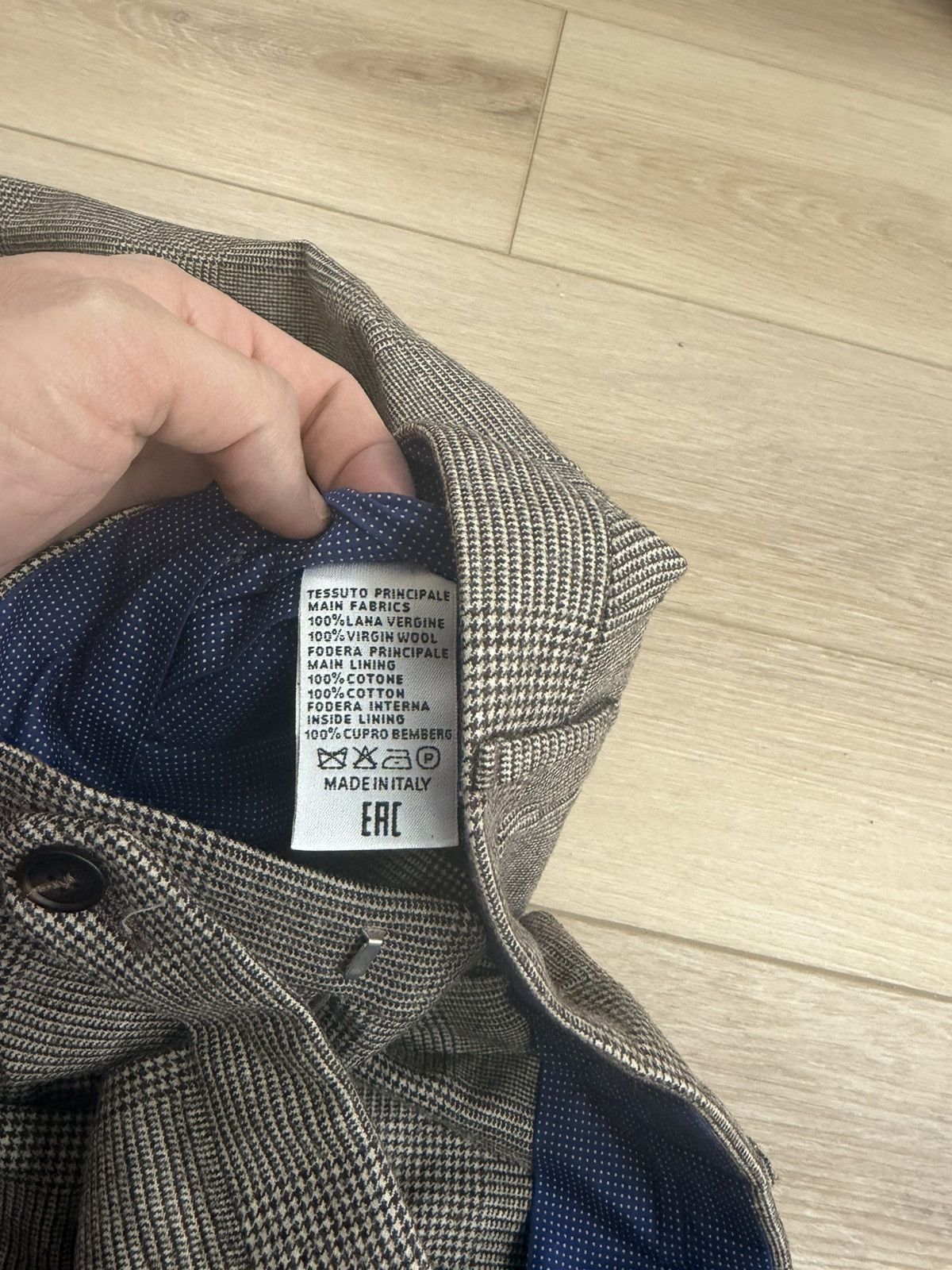 Rota ROTA WOOL PRINCE OF WALES CHECK Size US 34 / EU 50 - 5 Thumbnail