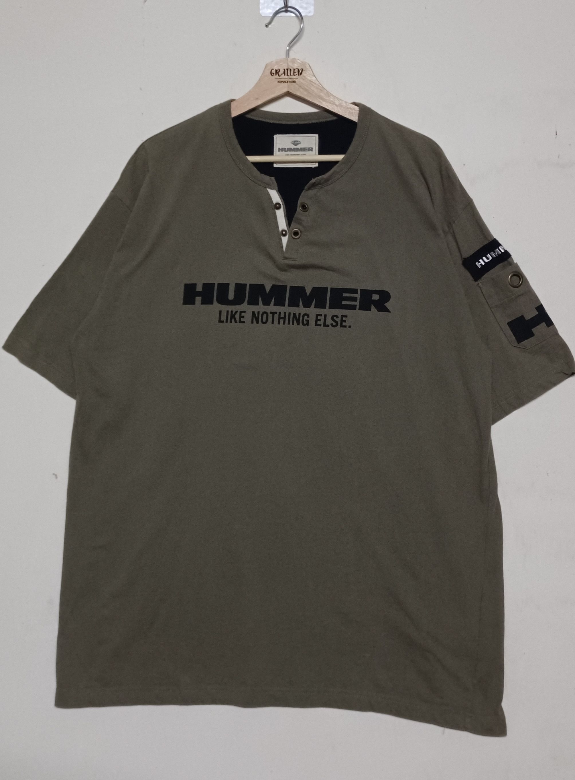Hummel × Vintage Vintage Hummer Short Sleeve Size US XL / EU 56 / 4 - 1 Thumbnail
