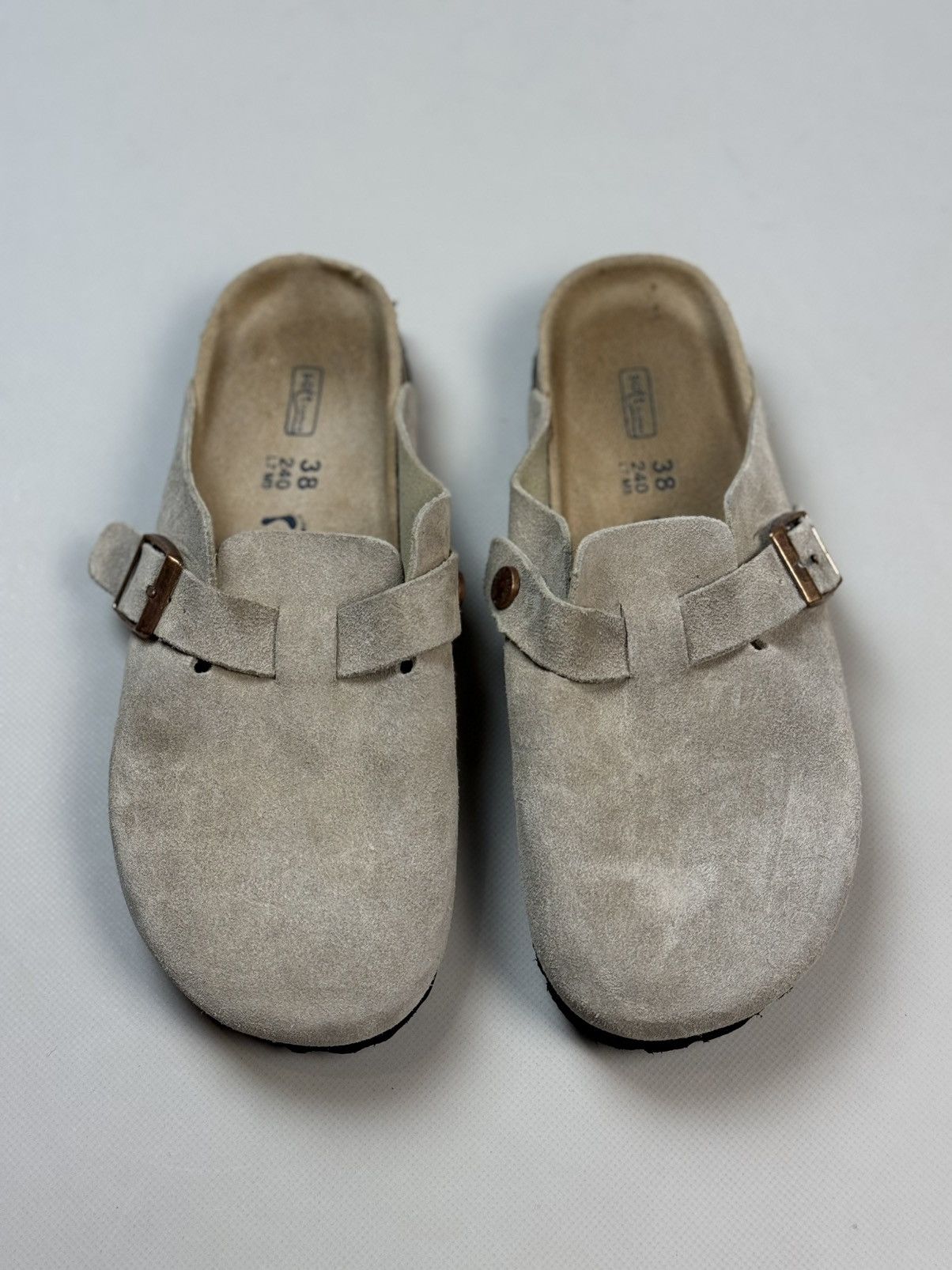 Birkenstock Birkenstock Boston Ladies Suede Clogs Sabo Shoes Flats Size US 7 / IT 37 - 6 Thumbnail