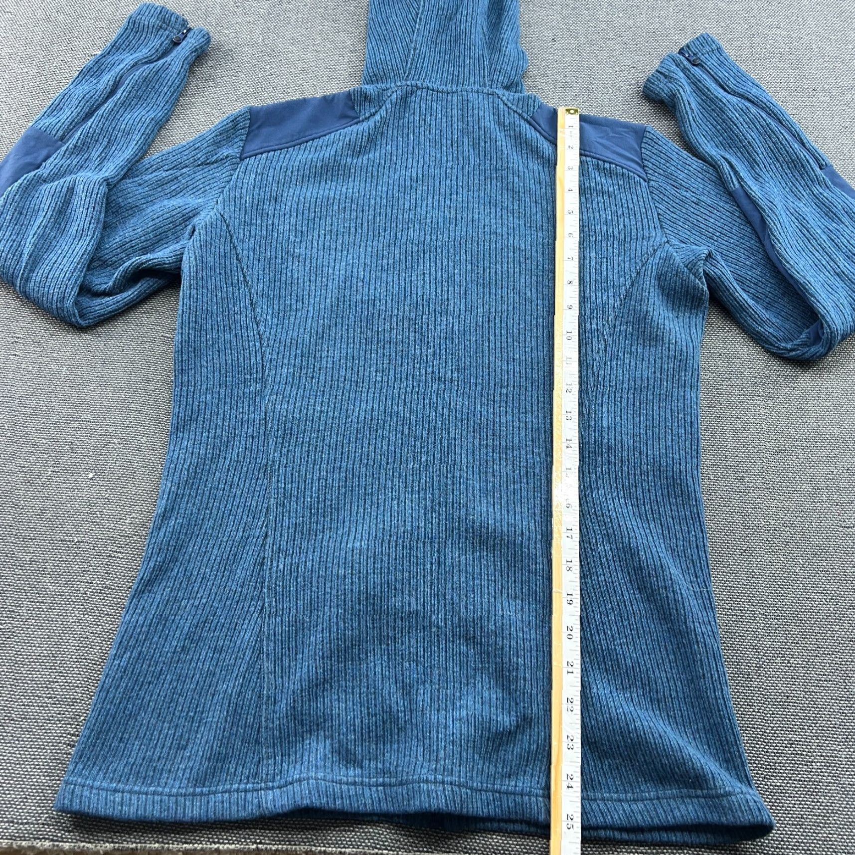Vintage Norrona Tamok Warm /wool2 Full Zip Up Hood Womens Jacket Medium Blue Outdoor Shirt Size M / US 6-8 / IT 42-44 - 7 Thumbnail