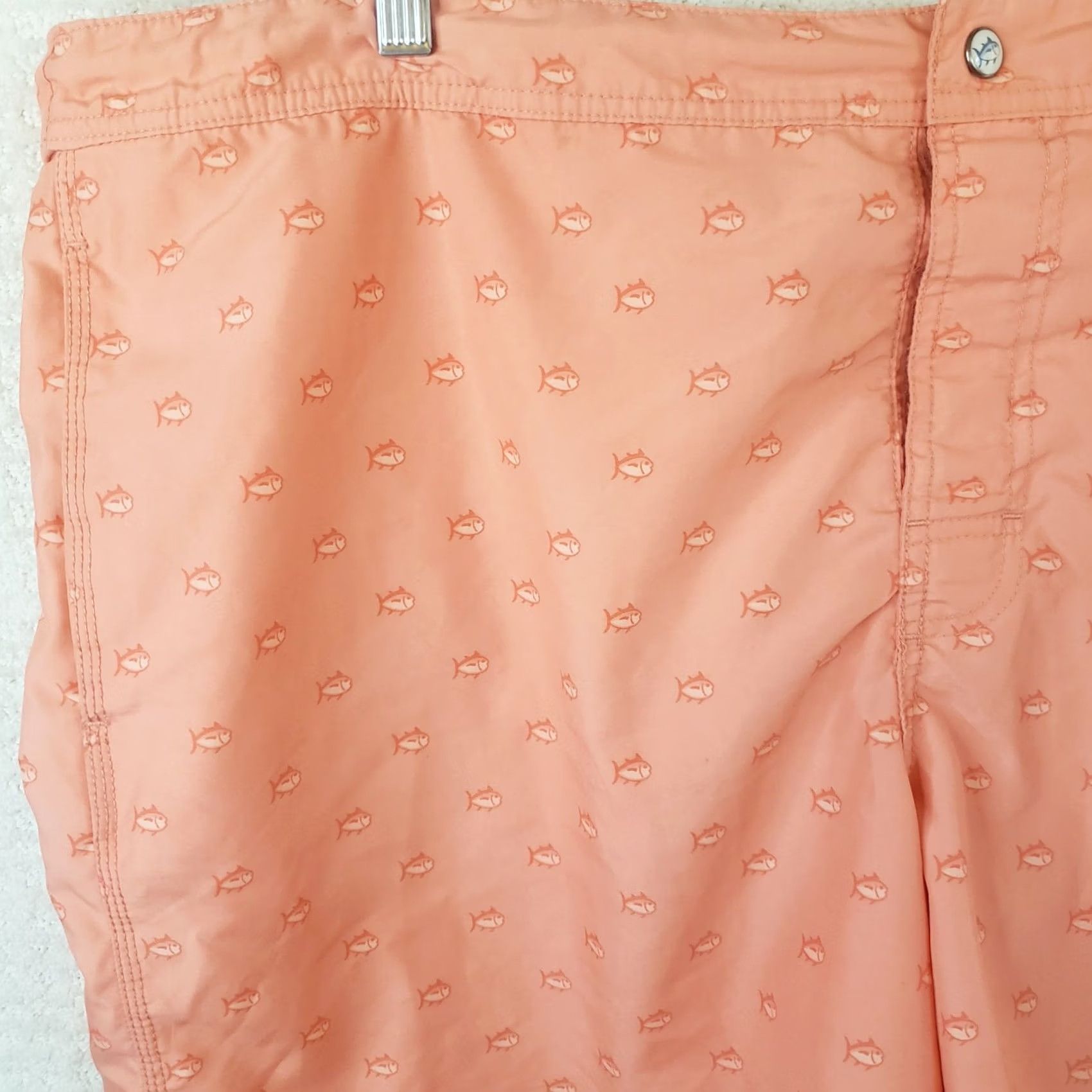 Southern Tide Southern Tide Mens Lined Water Shorts XXL Coral Fish Pattern Quick-Dry Stretch UV Size US 39 - 2 Thumbnail