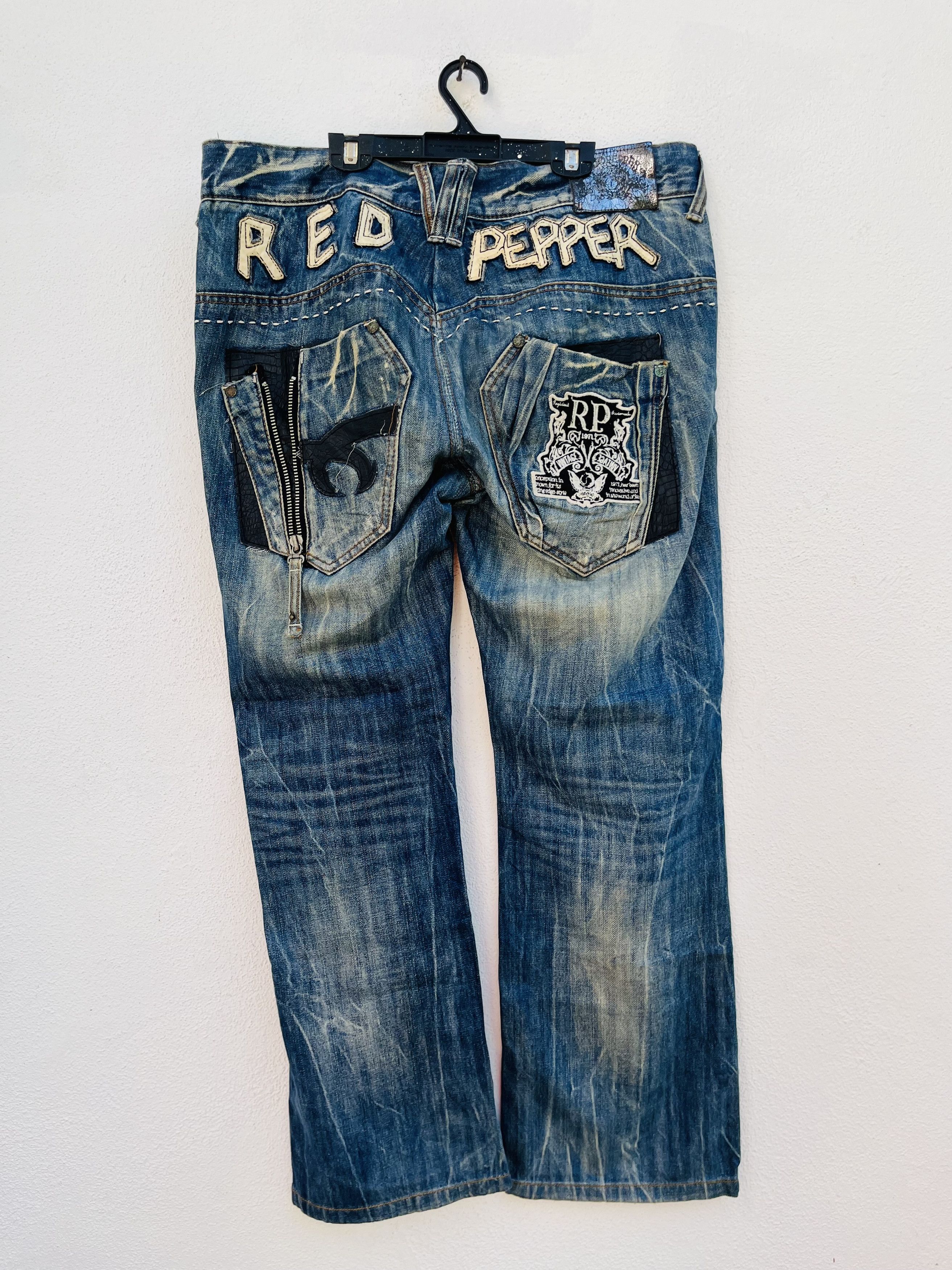 Japanese Brand × Vintage Vintage Red Pepper Japanese Designer Fashion Style Size US 36 / EU 52 - 1 Thumbnail