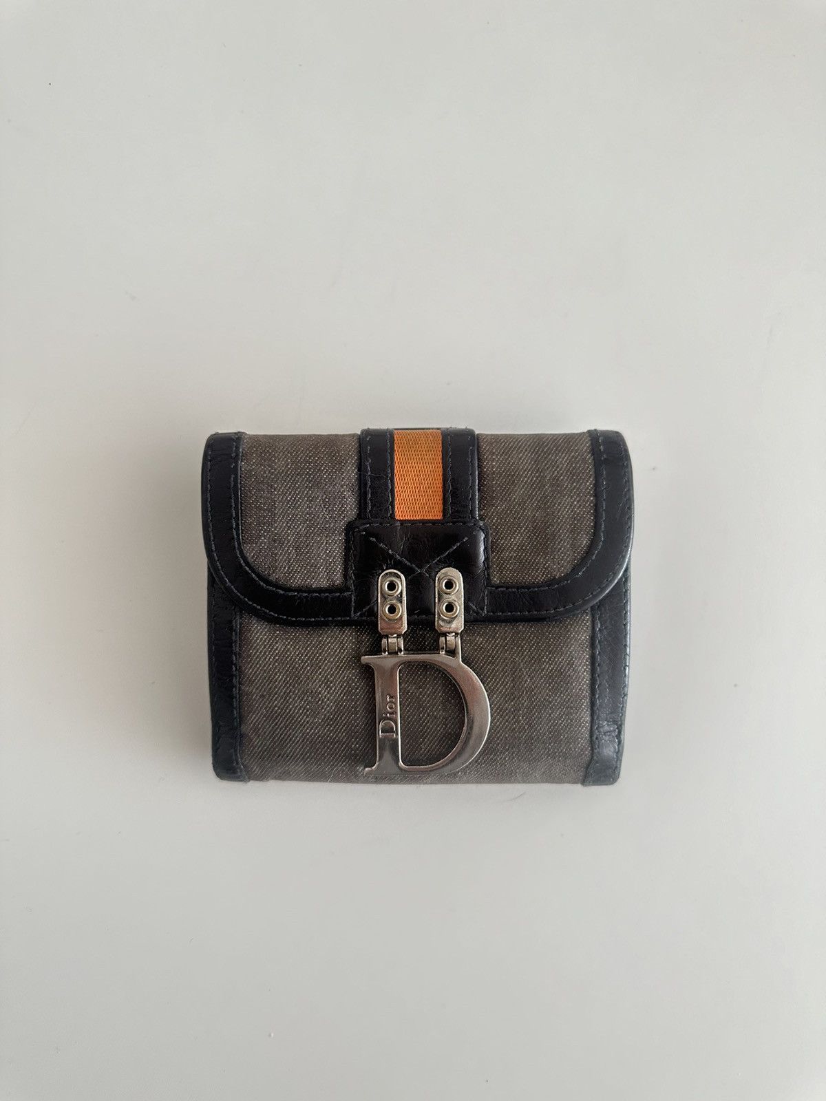image of Christian Dior 2000S Gray Wallet in Grey, Women's