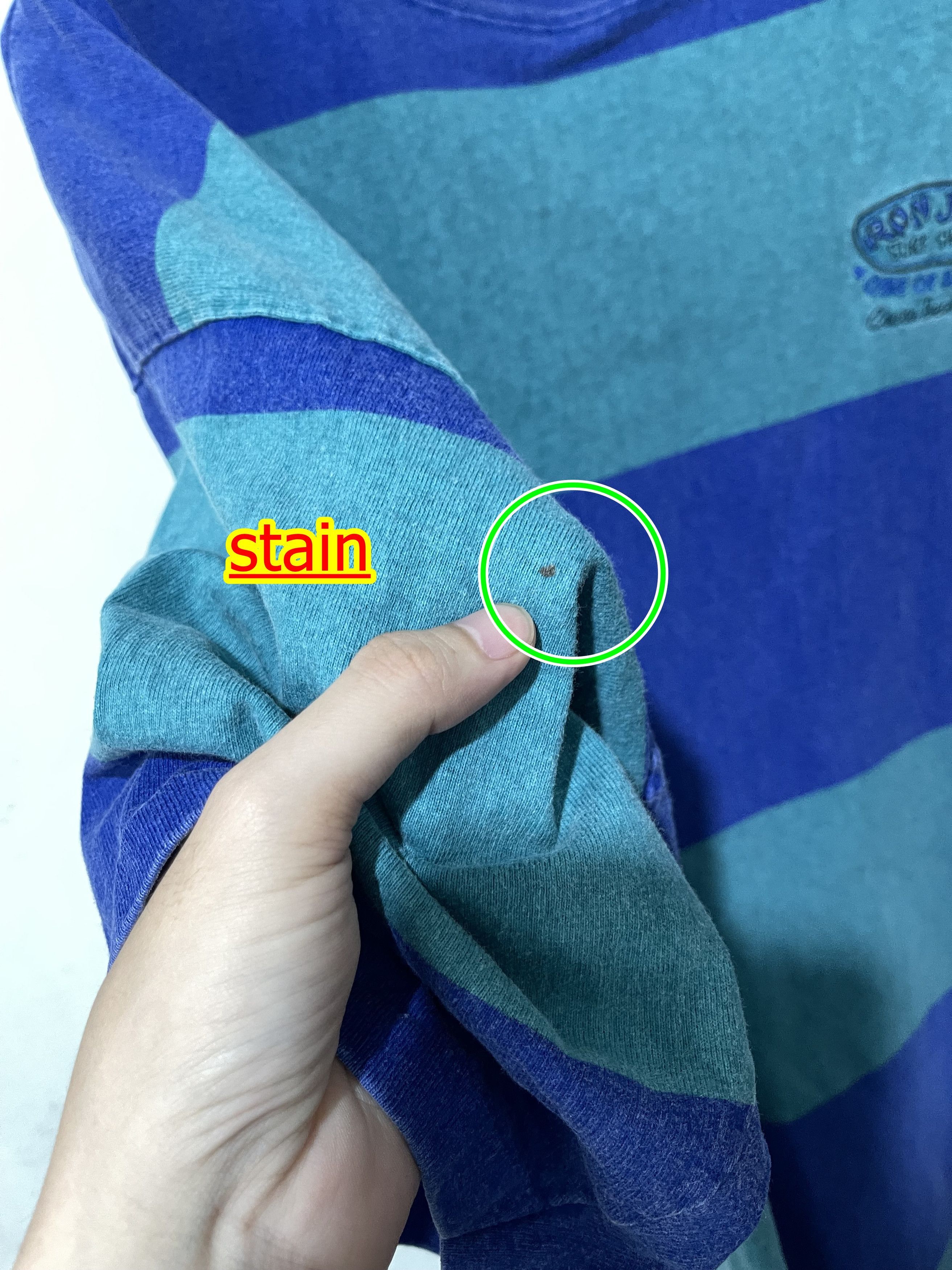 Ron Jon Surf Shop × Vintage Vintage 90s Ron Jon Surf Shop Striped Shirt Size US XL / EU 56 / 4 - 8 Thumbnail