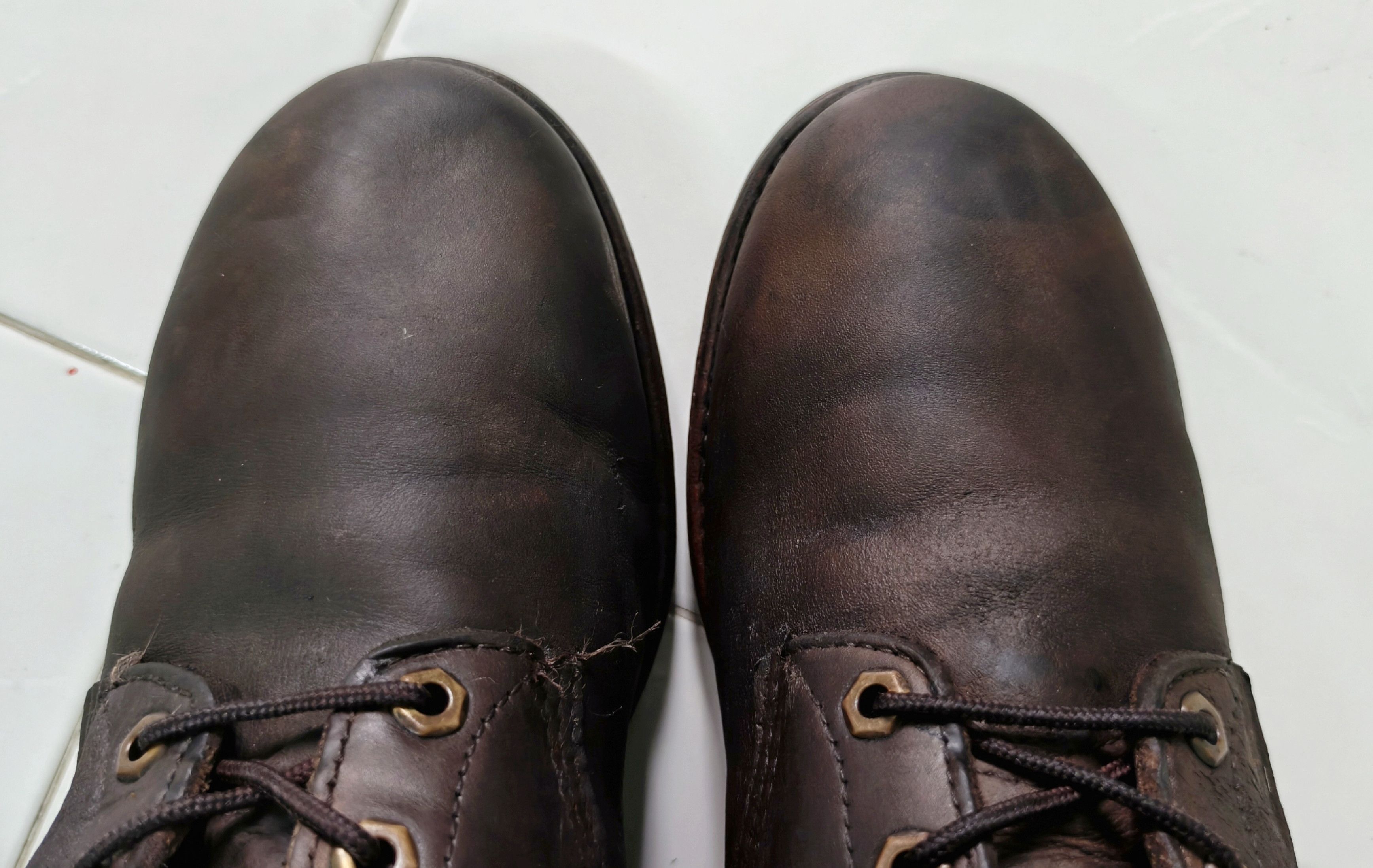 Chippewa CHIPPEWA 20090 Logger Boots Men's Brown Leather Vibram Sole Size US 12 / EU 45 - 12 Thumbnail