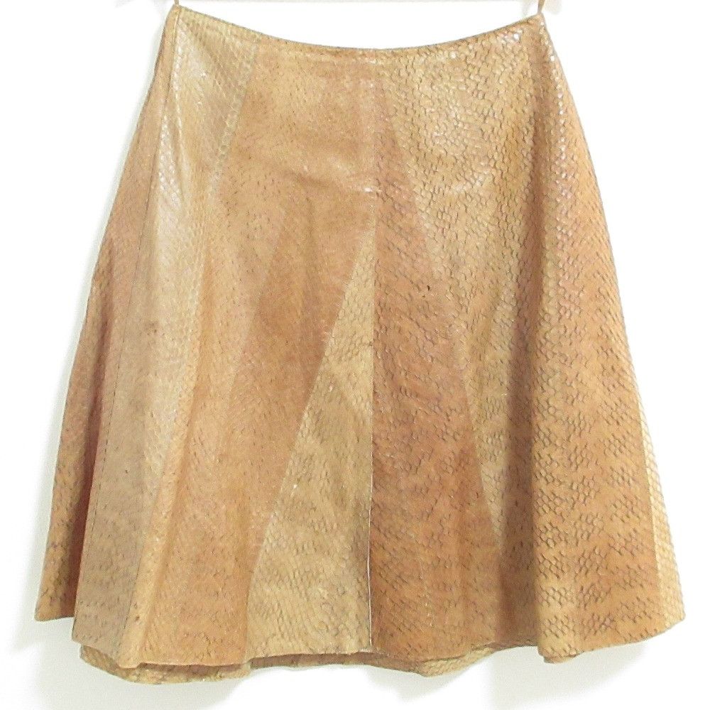 Miu Miu Miu Miu Python Leather Skirt Leather Skirts DUTY FREE for USA