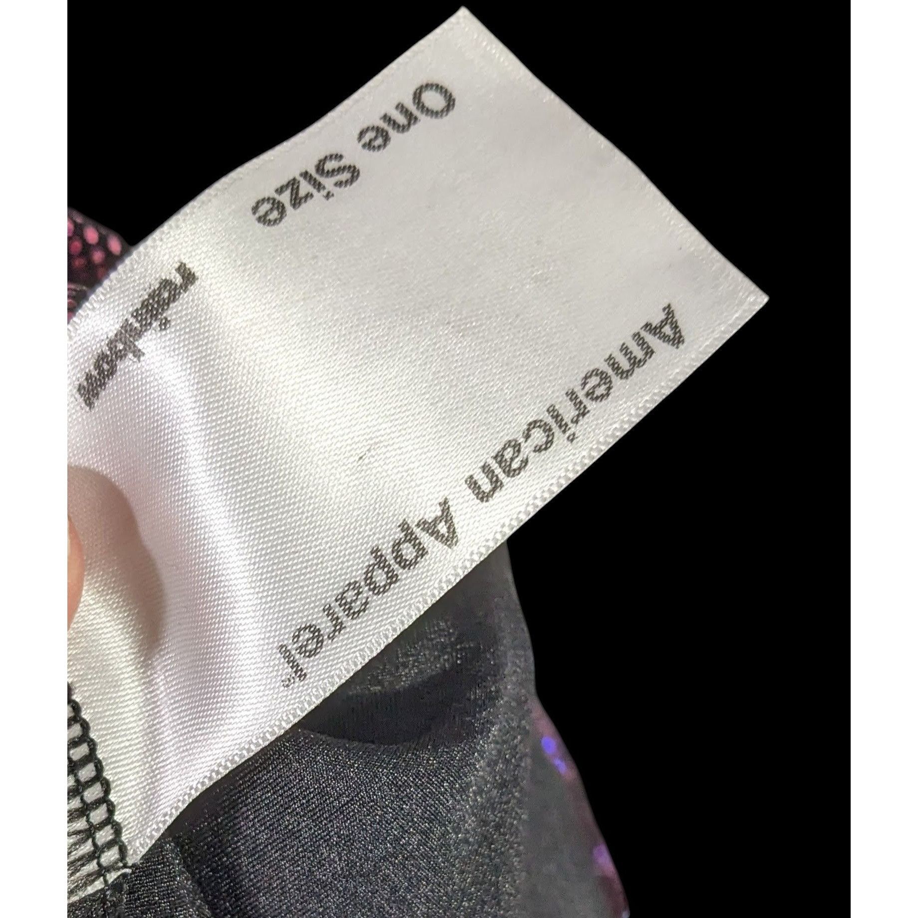 American Apparel American Apparel Pink Rainbow Prismatic Hooded Poncho With P Size ONE SIZE - 3 Thumbnail