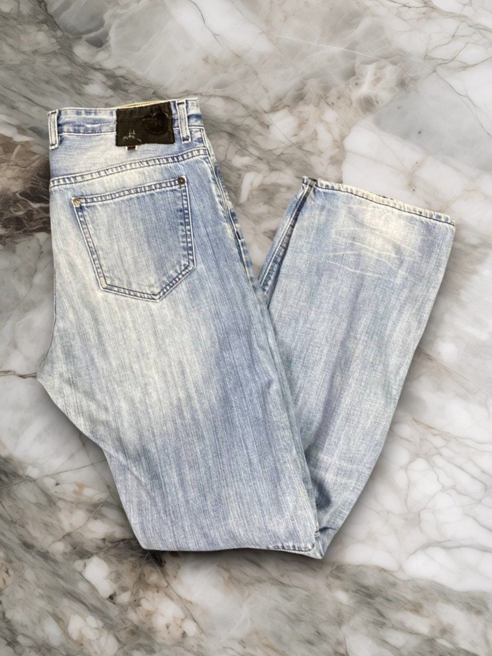Japanese Brand bobson japanese brand double knee denim nice design Size US 35 - 1 Thumbnail